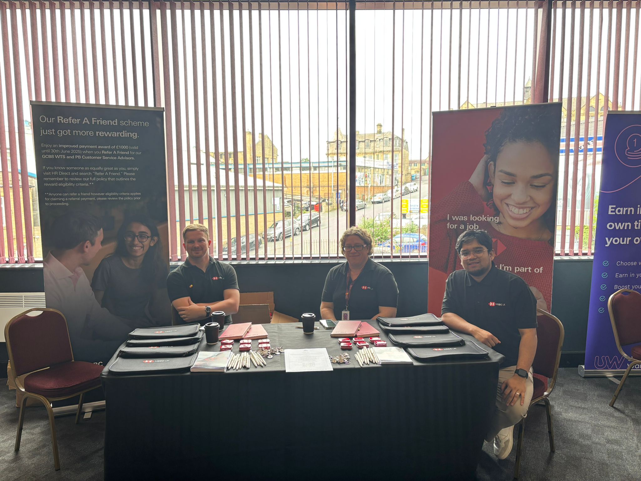 HSBC at our event in Bradford