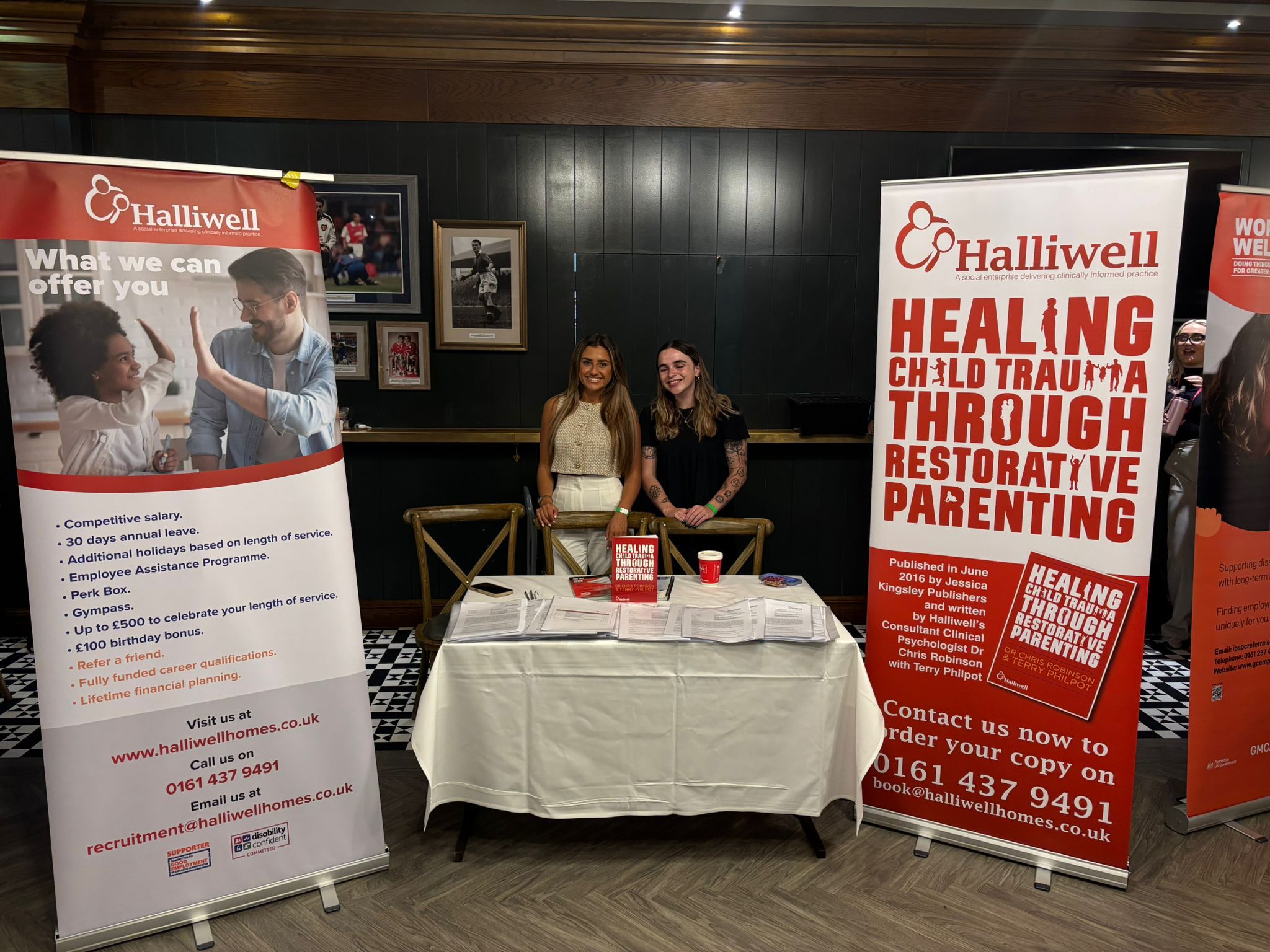 Halliwell Homes at our event in Manchester