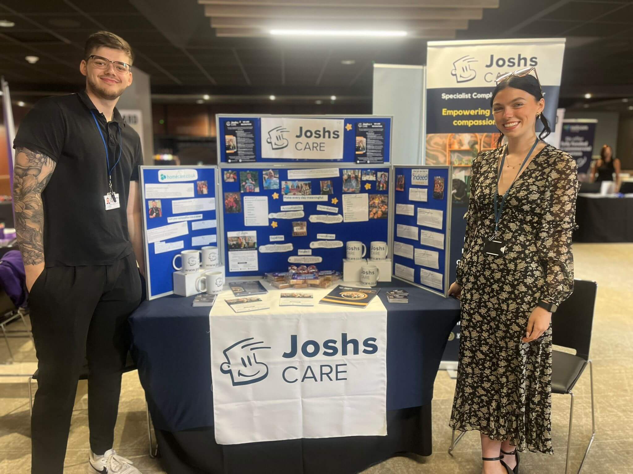 Joshs Care Company at our event in Sheffield
