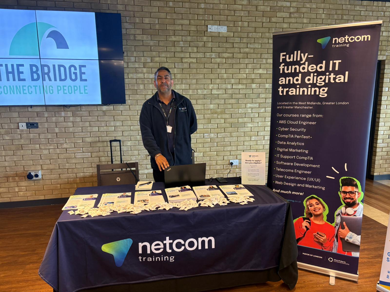 Netcom at our event in Wolverhampton