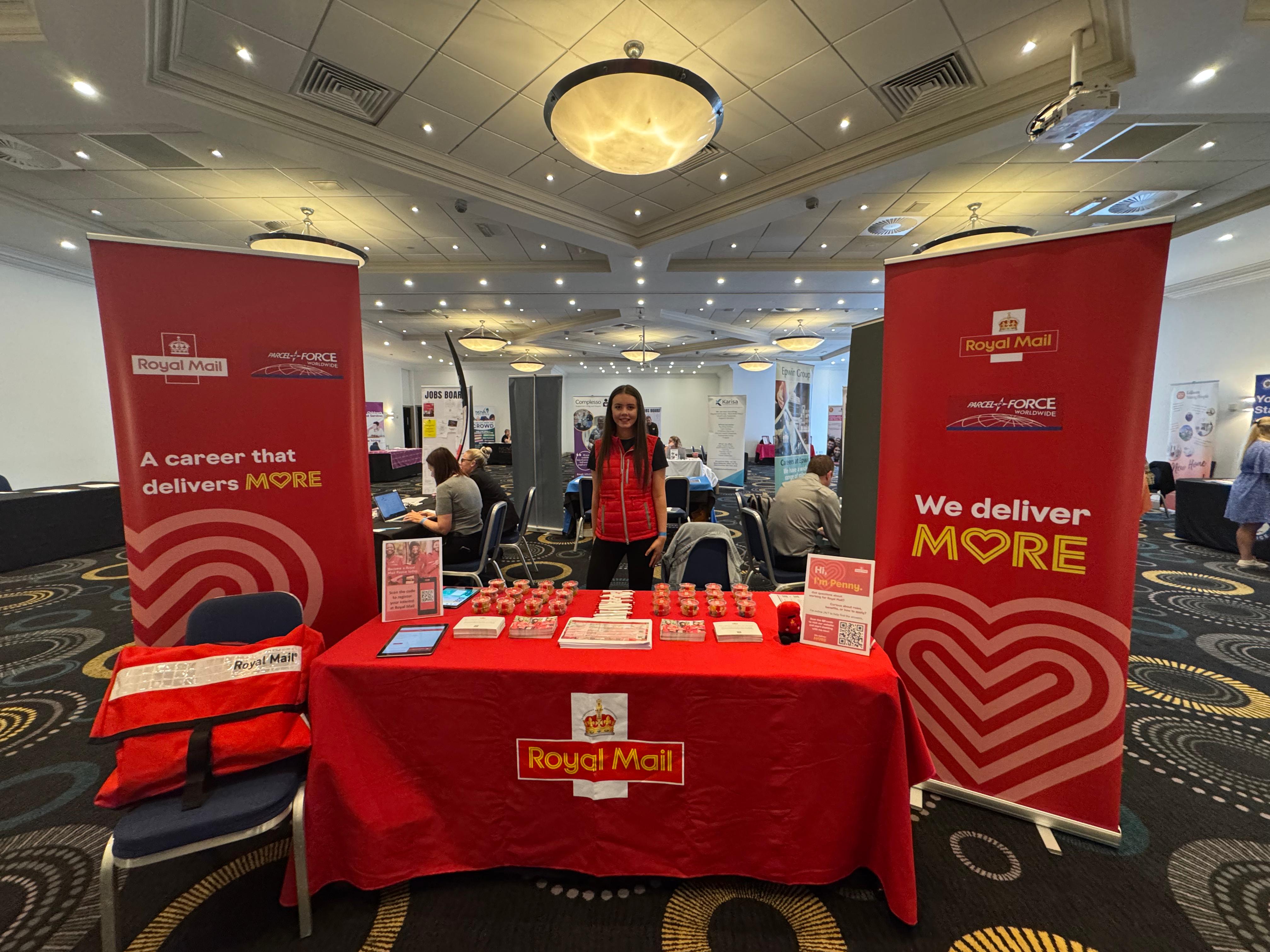 Royal Mail at our event in Telford & Shrewsbury