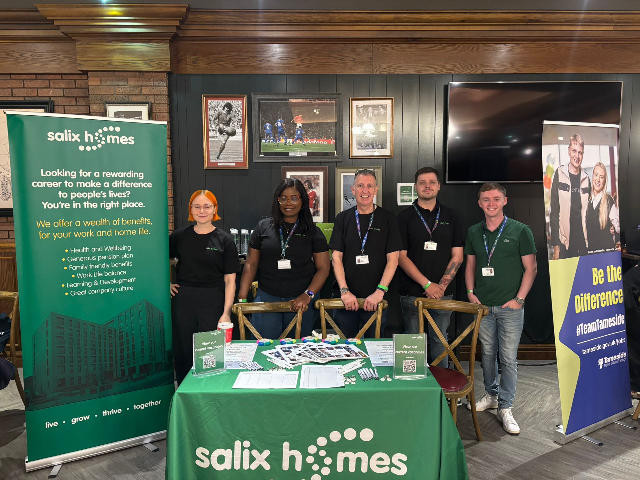 Salix Homes at our event in Manchester