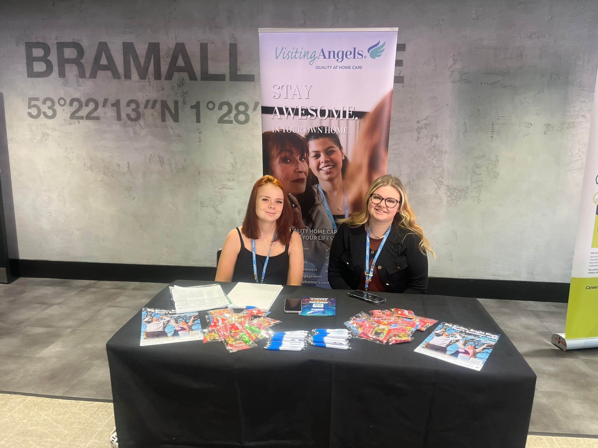 Visiting Angels at our event in Sheffield