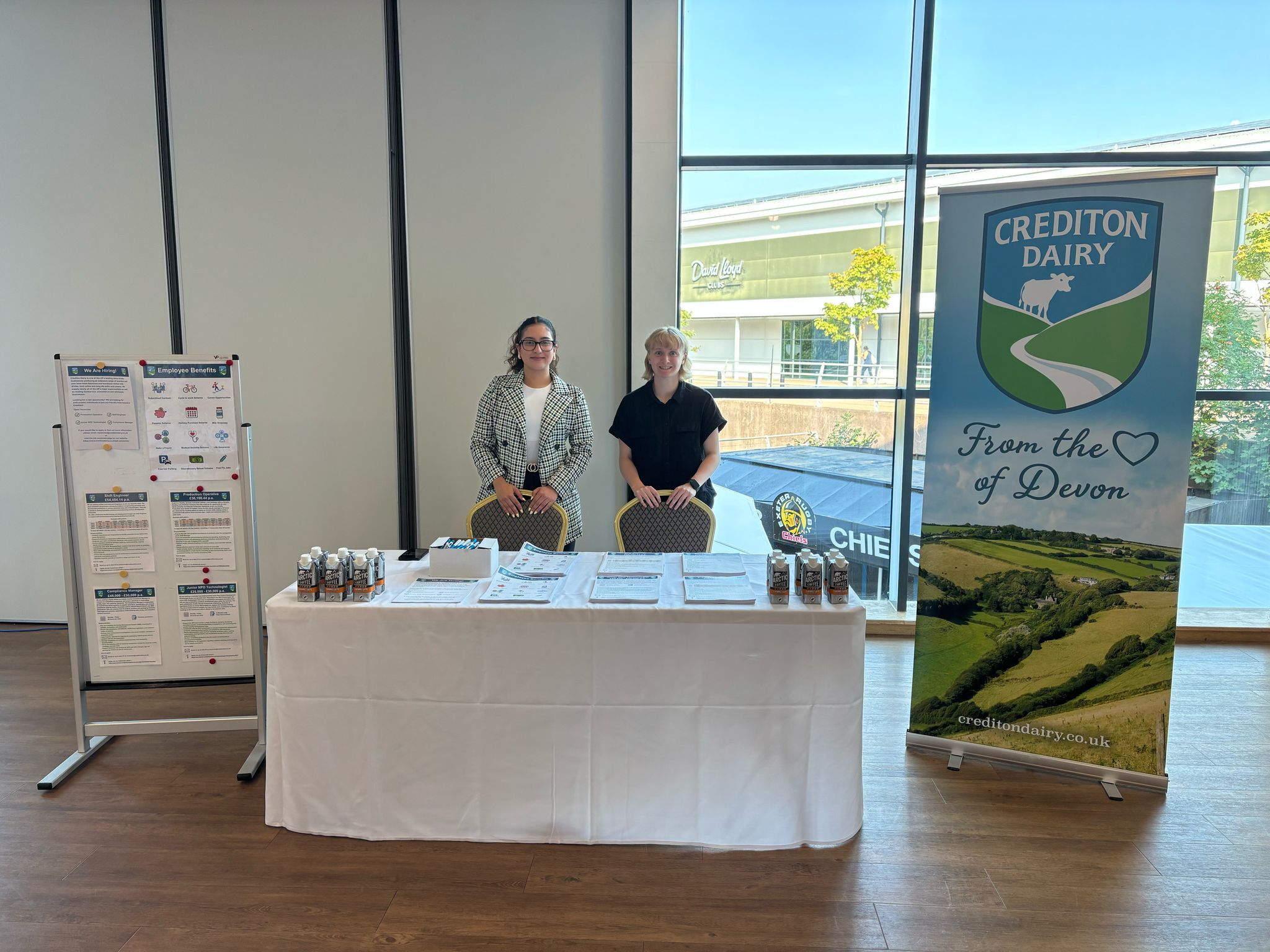Crediton Dairy at our event in Exeter