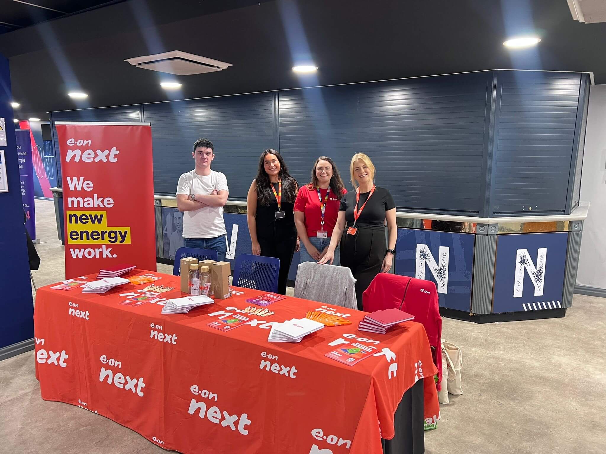 E-on at our event in Bolton