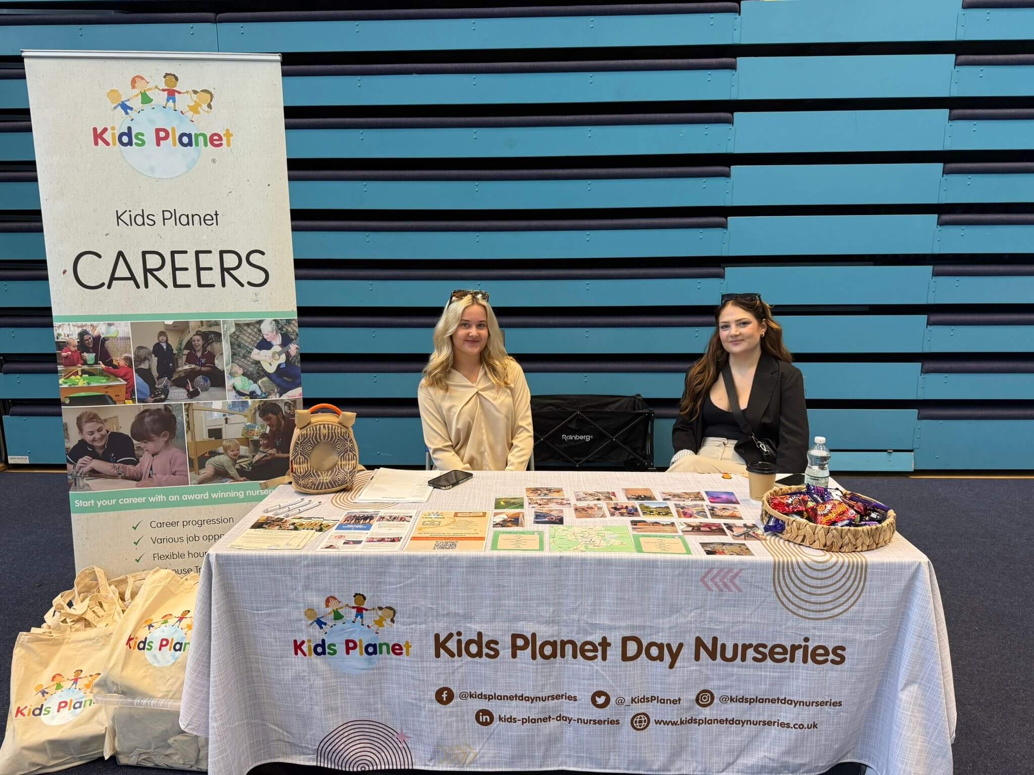 Kids Planet Day Nurseries at our event in Cambridge