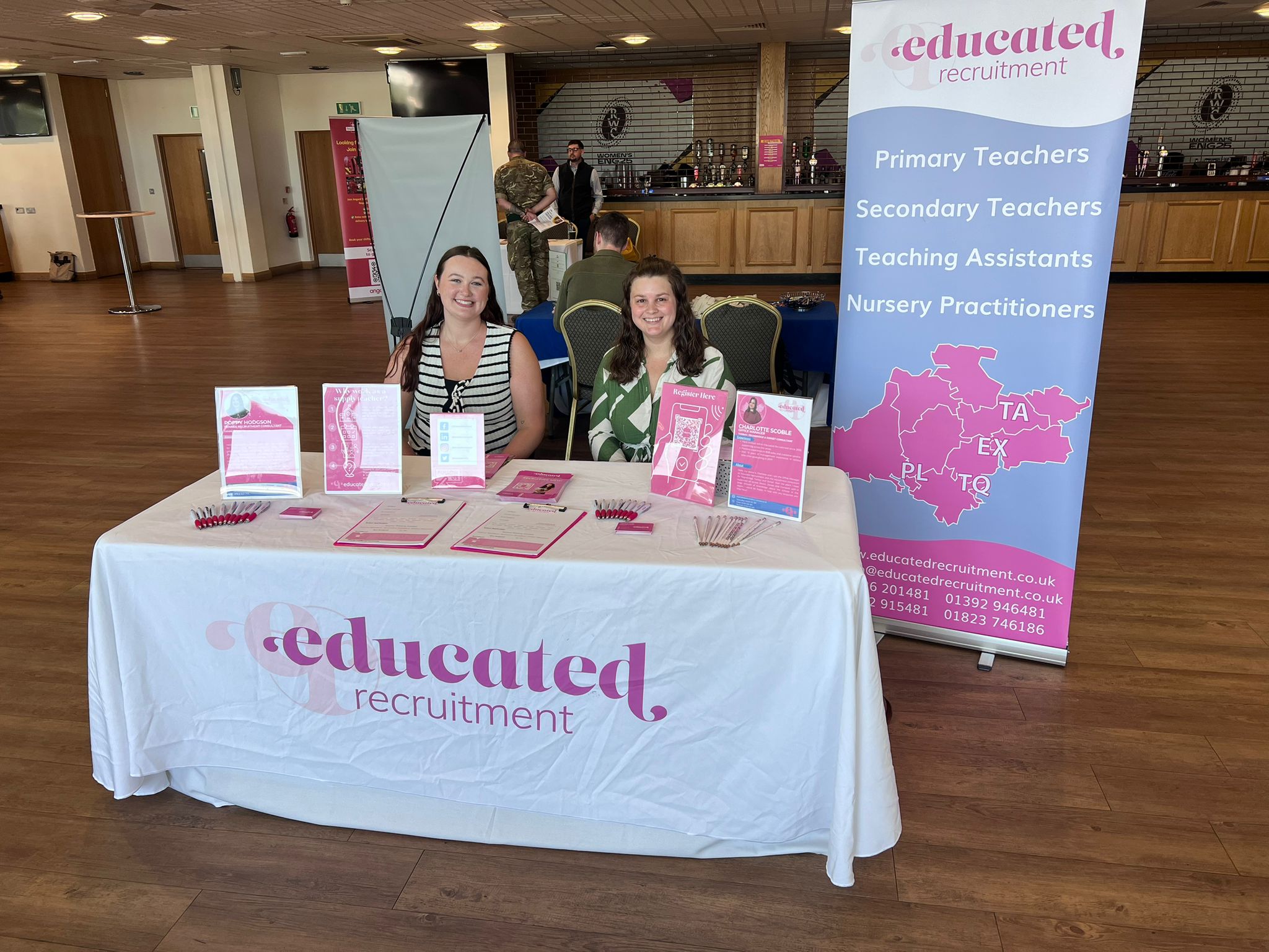 Education Recruitment at our event in Exeter