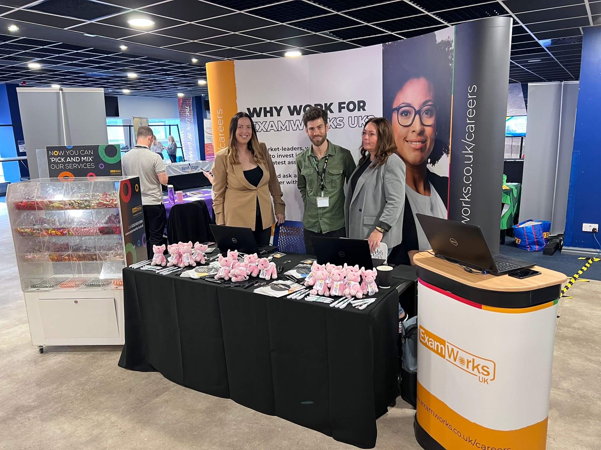 Examworks at our event in Bolton