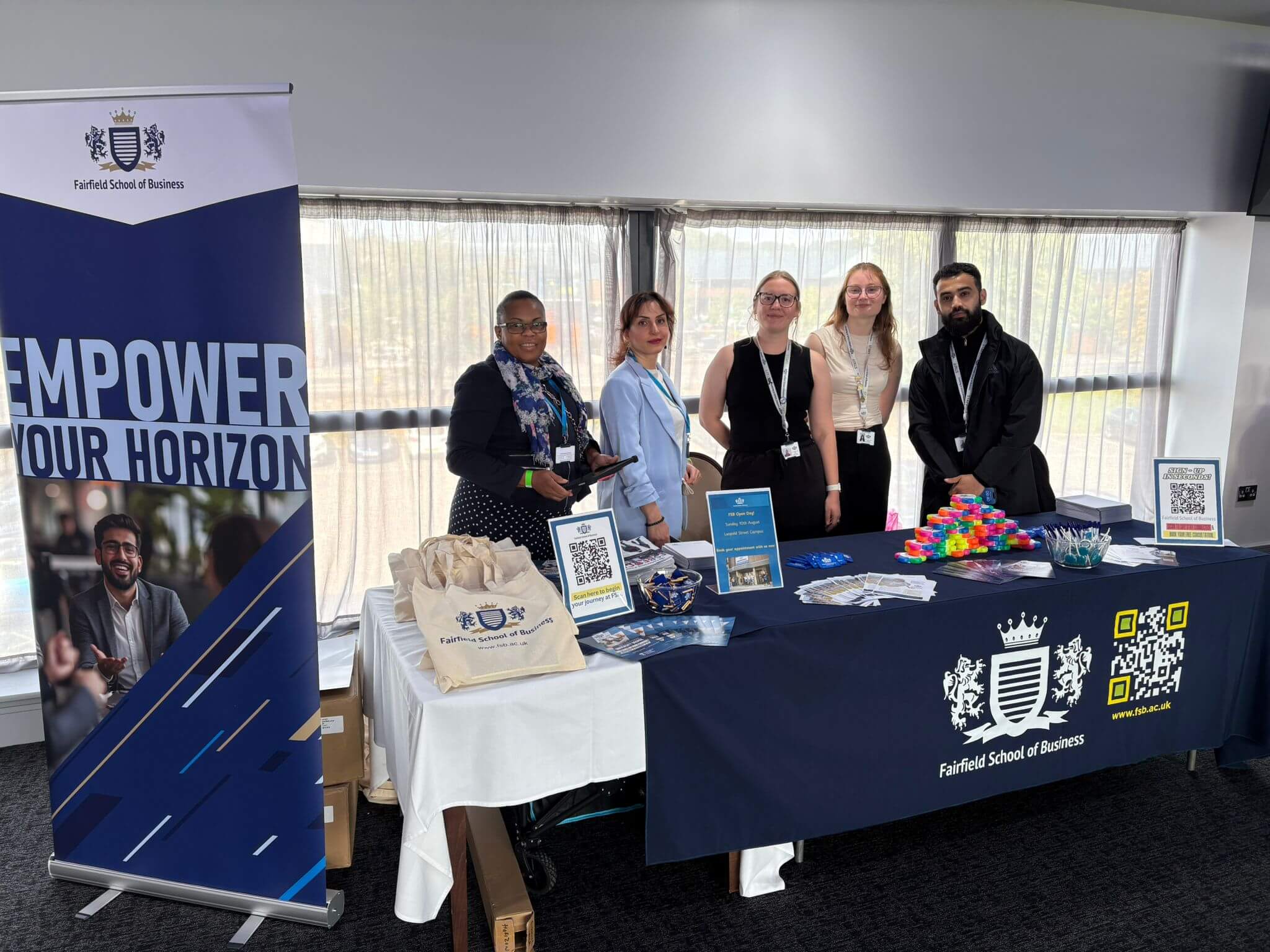 Fairfield School Of Business at our event in Chesterfield