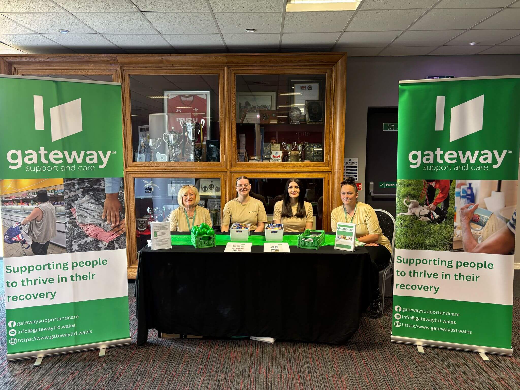Gateway Support & Care at our event in Newport