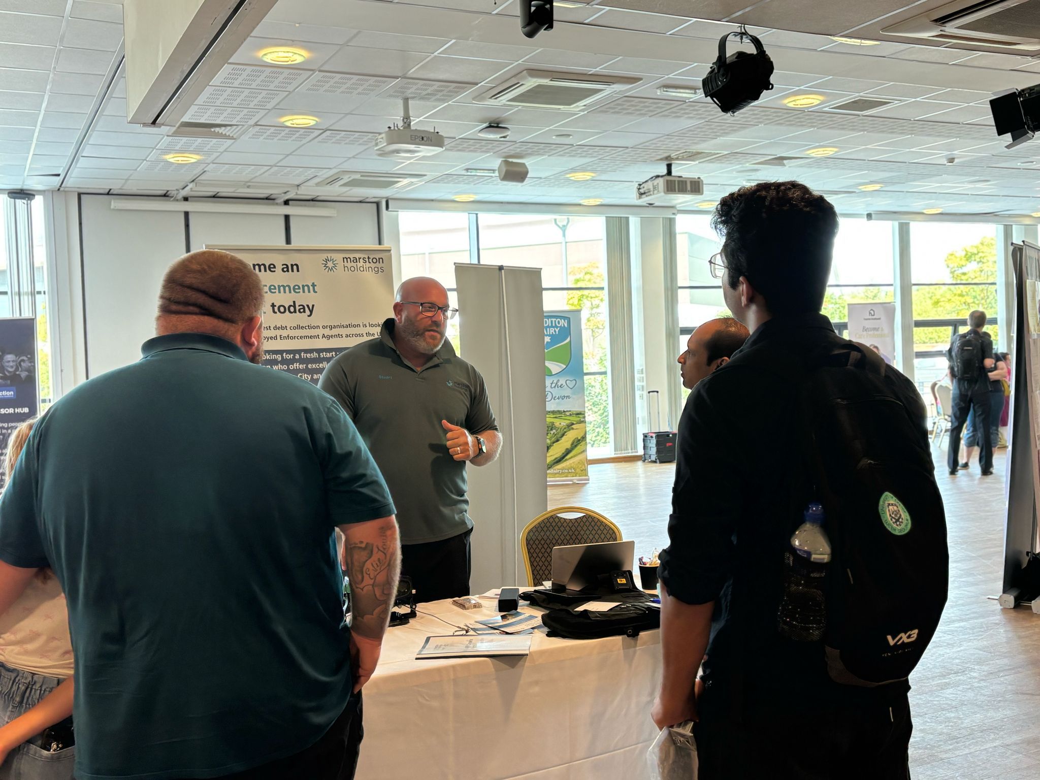 Marston Holdings at our event in Exeter