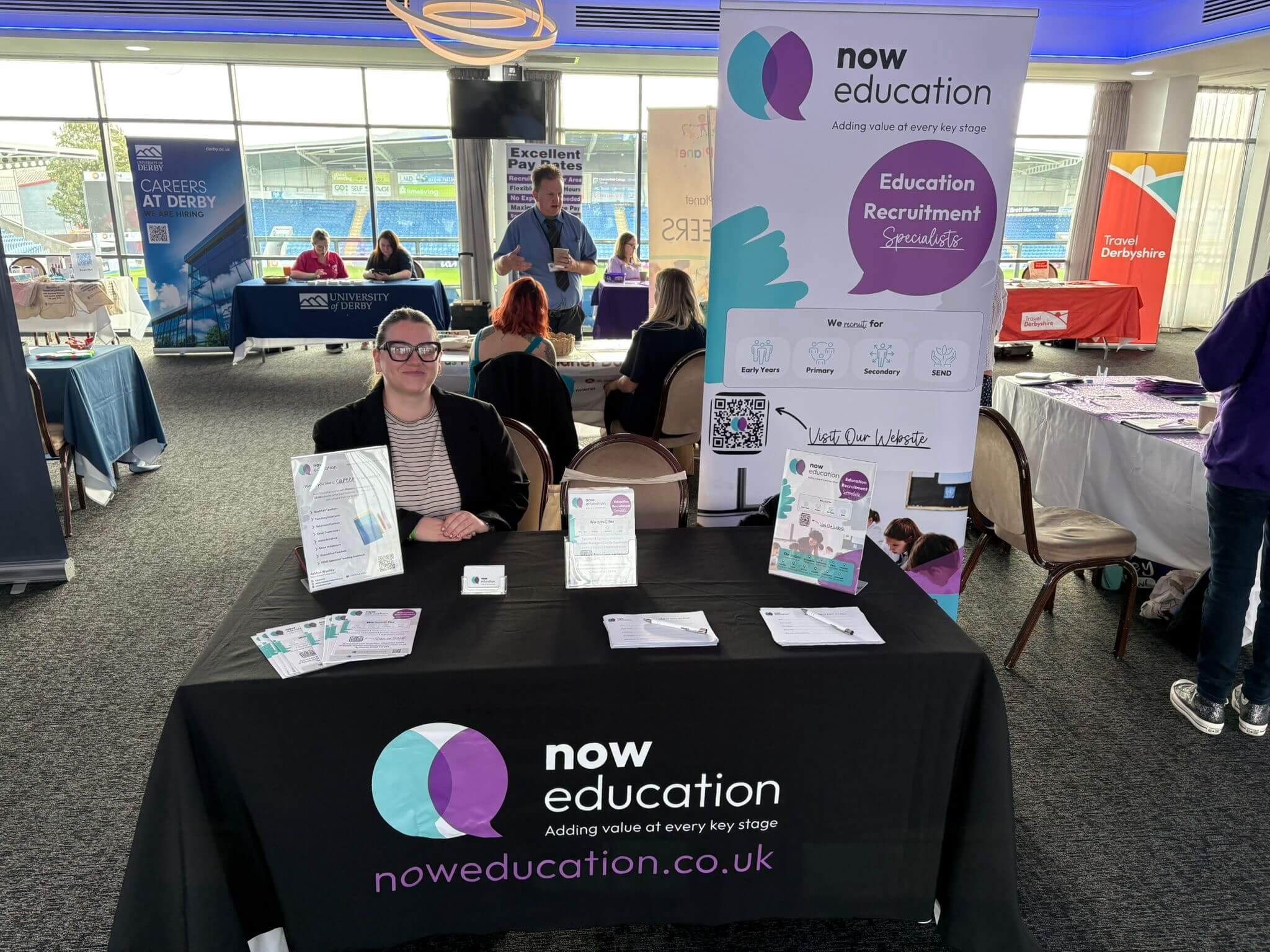 Now Education at our event in Chesterfield