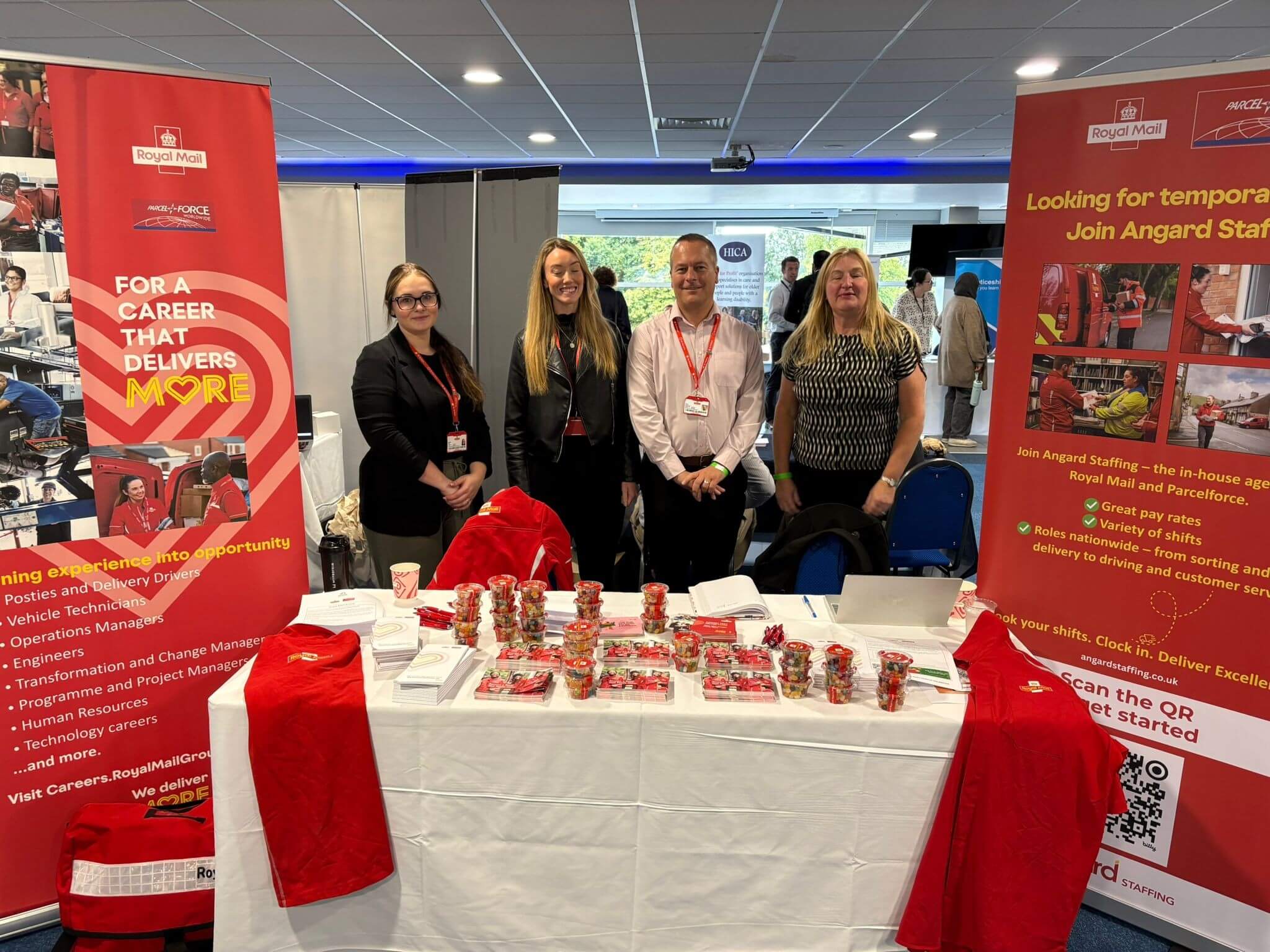 Royal Mail at our event in Preston