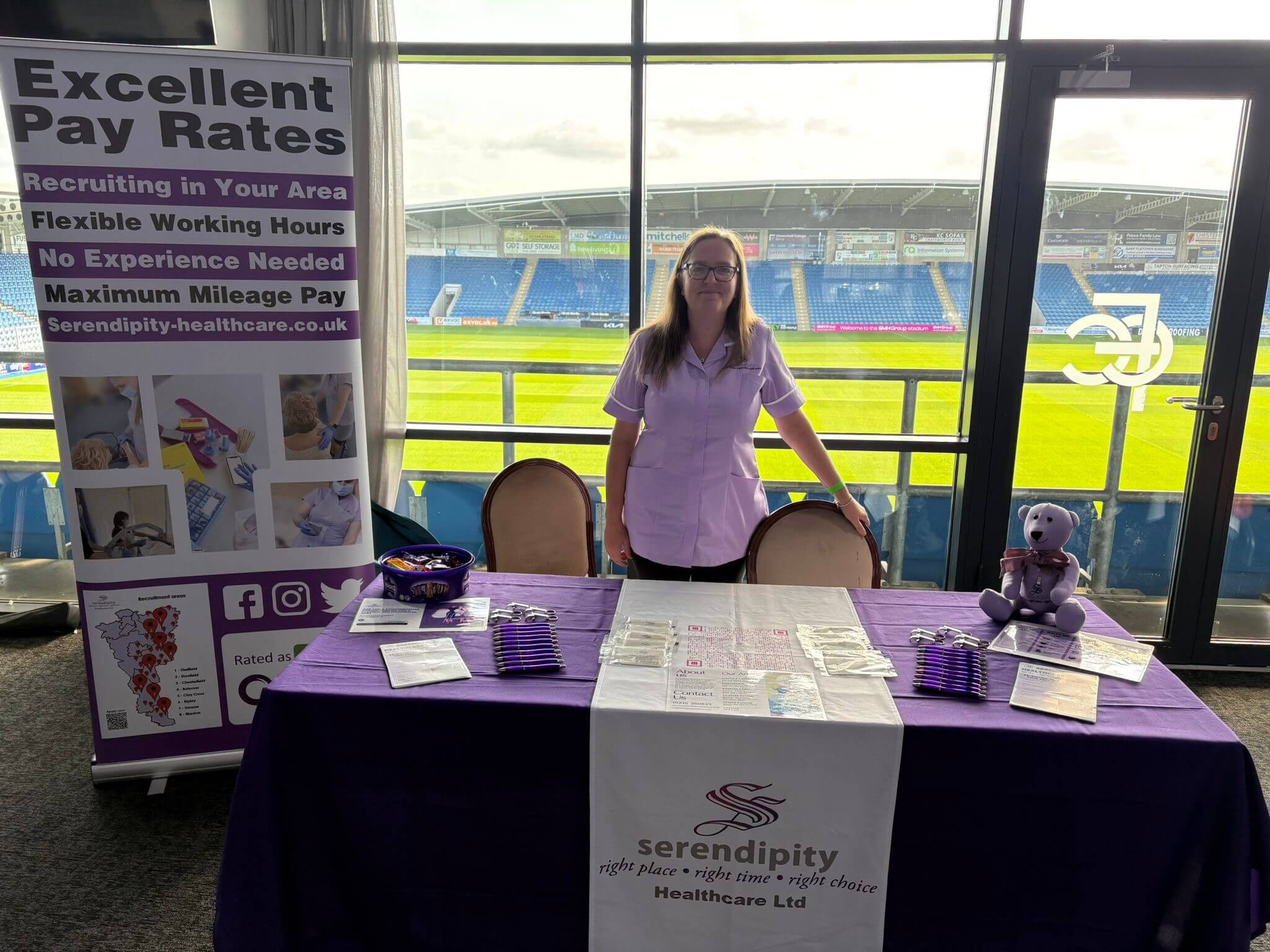 Serendipity at our event in Chesterfield