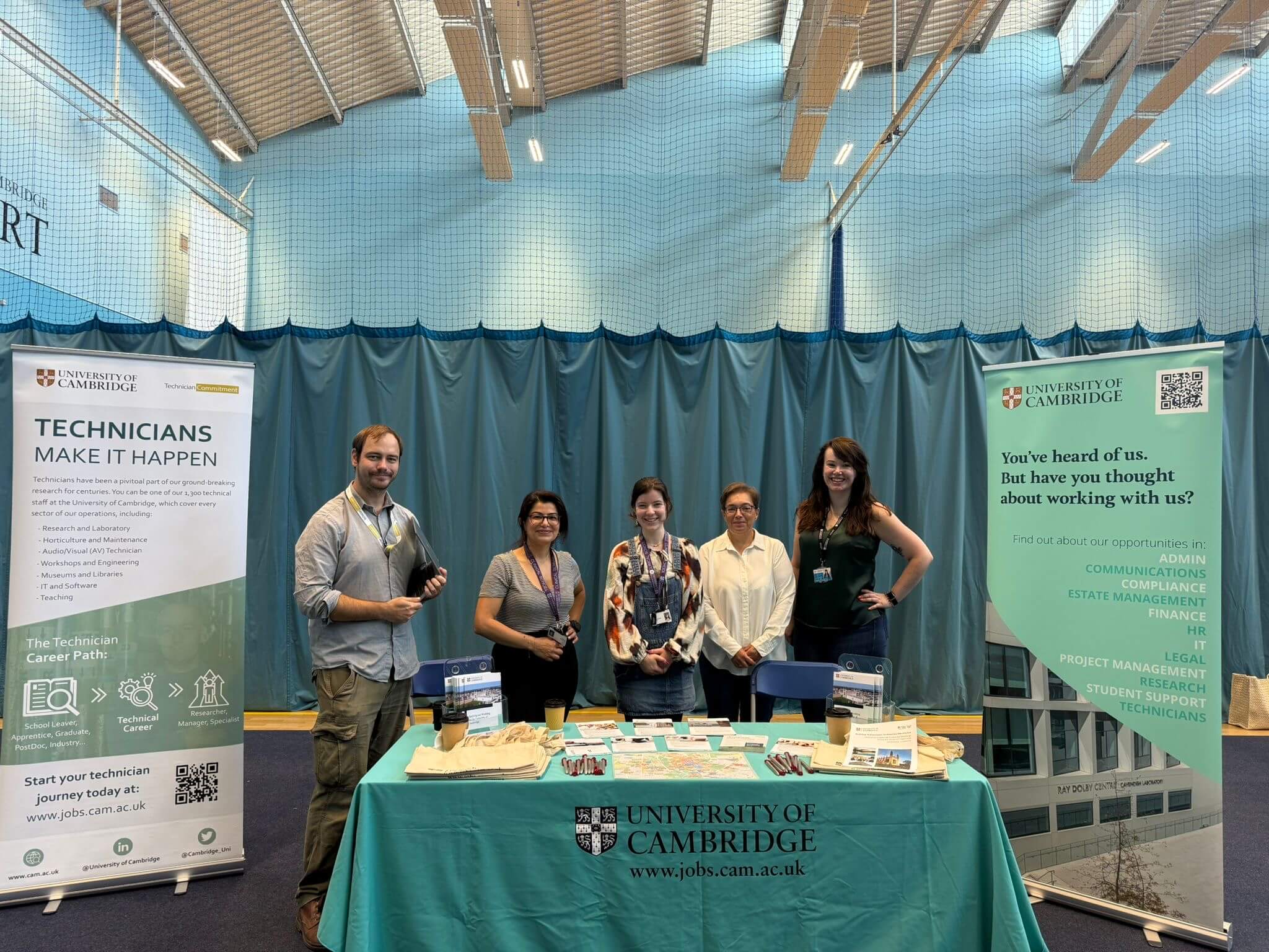 University Of Cambridge at our event in Cambridge
