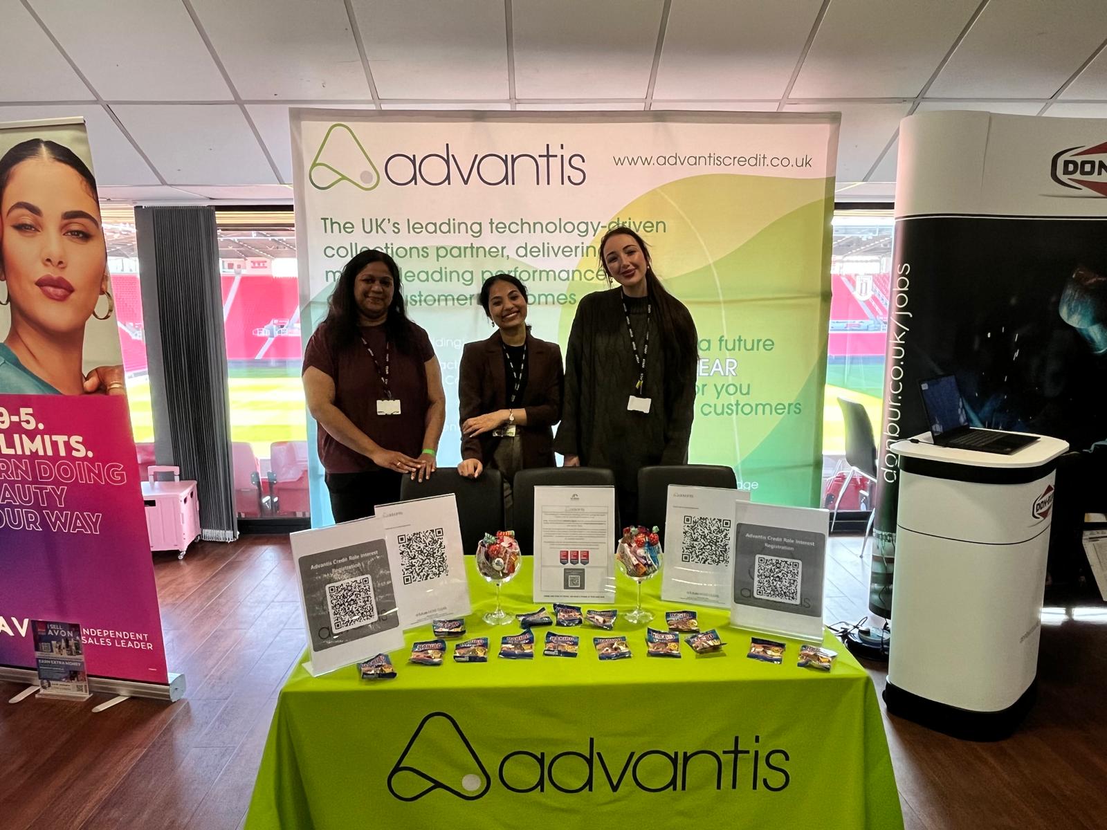 Advantis Credit Ltd at our event in Stoke-on-Trent