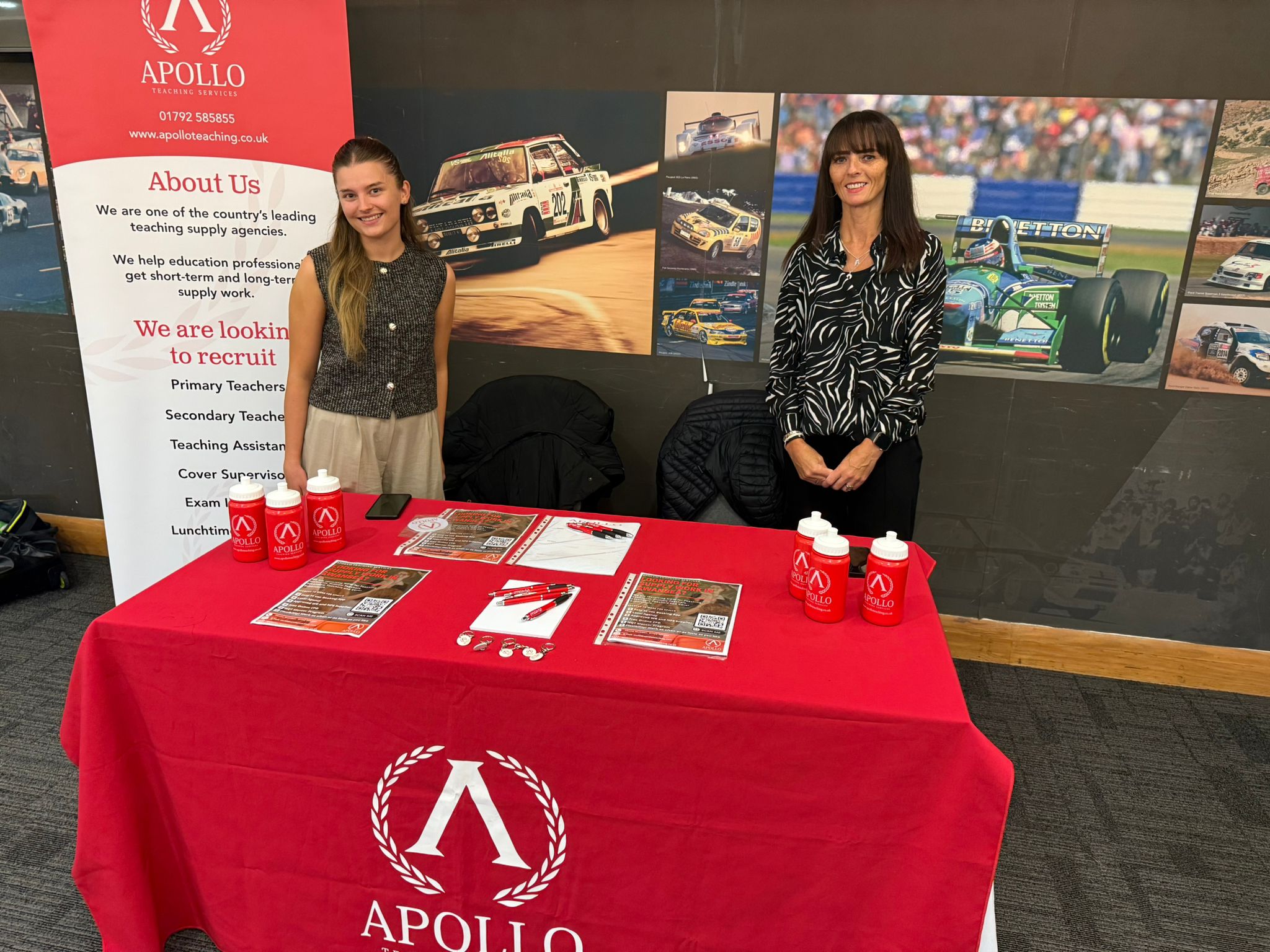 Apollo at our event in Swansea