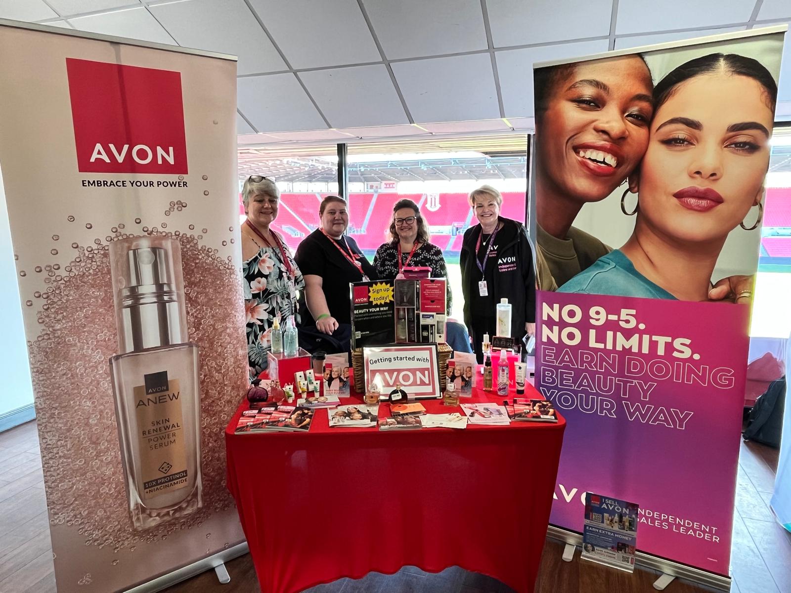 Avon at our event in Stoke-on-Trent