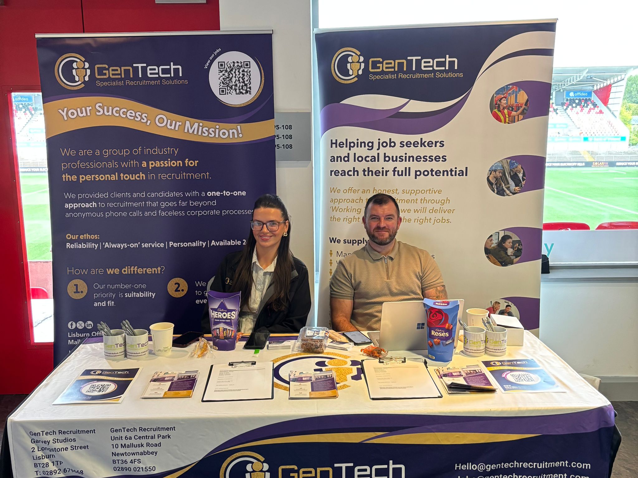 GenTech at our event in Belfast