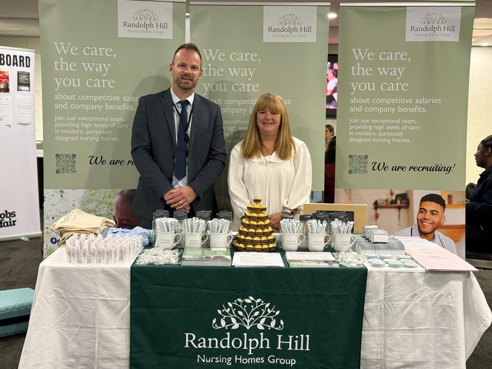 Randolph Hill at our event in Edinburgh