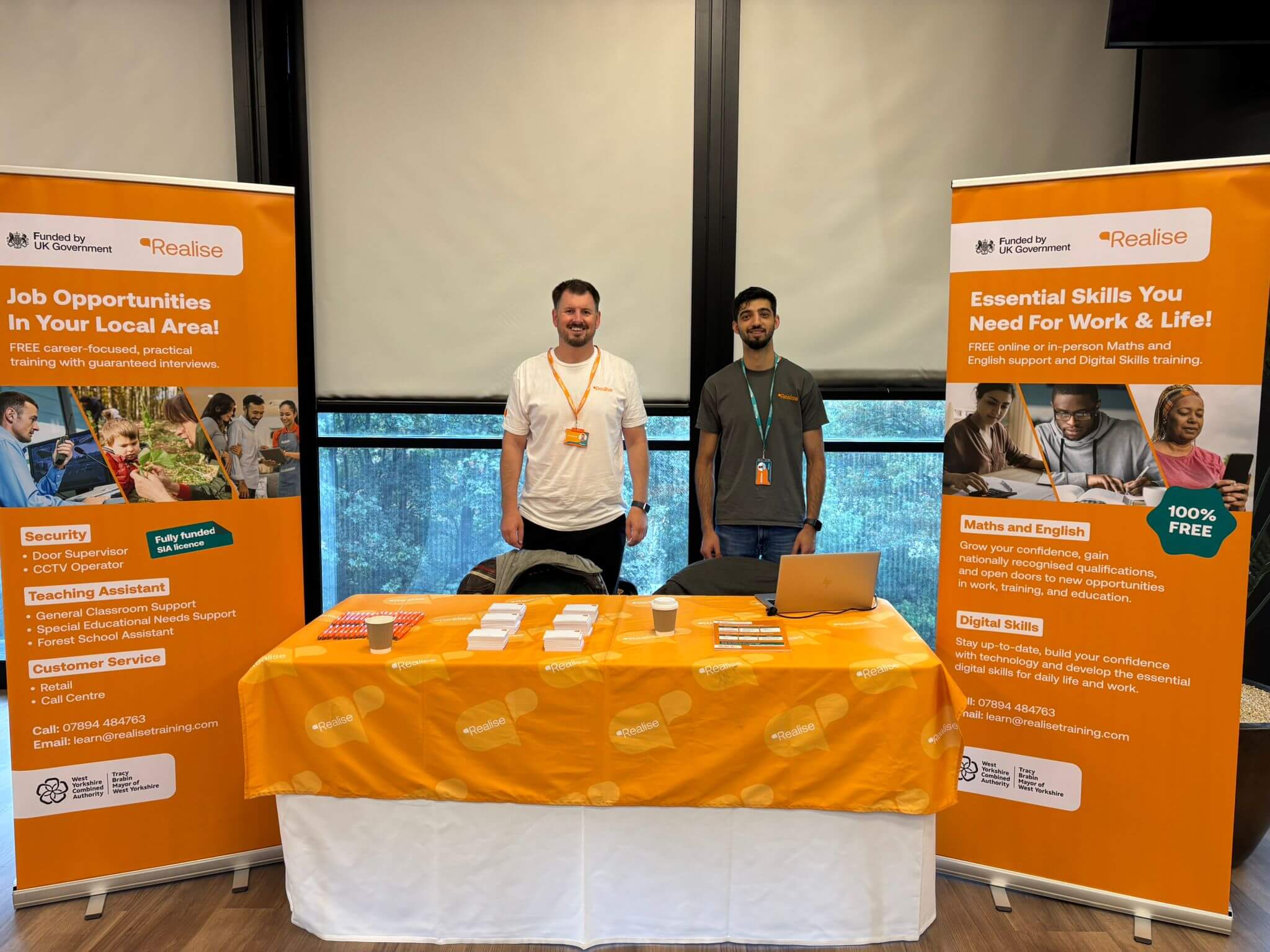Realise Training at our event in Huddersfield