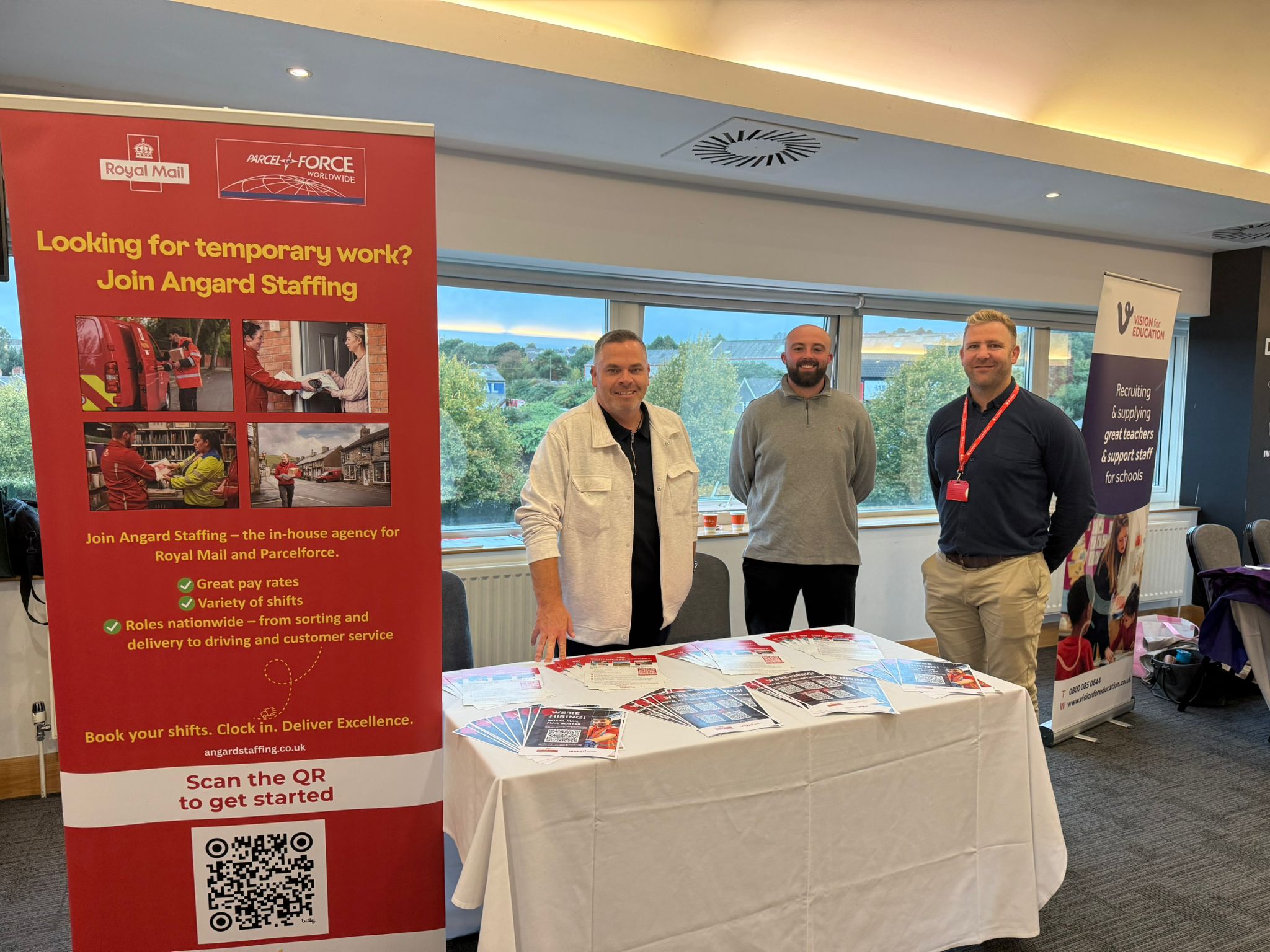 Royal Mail at our event in Swansea