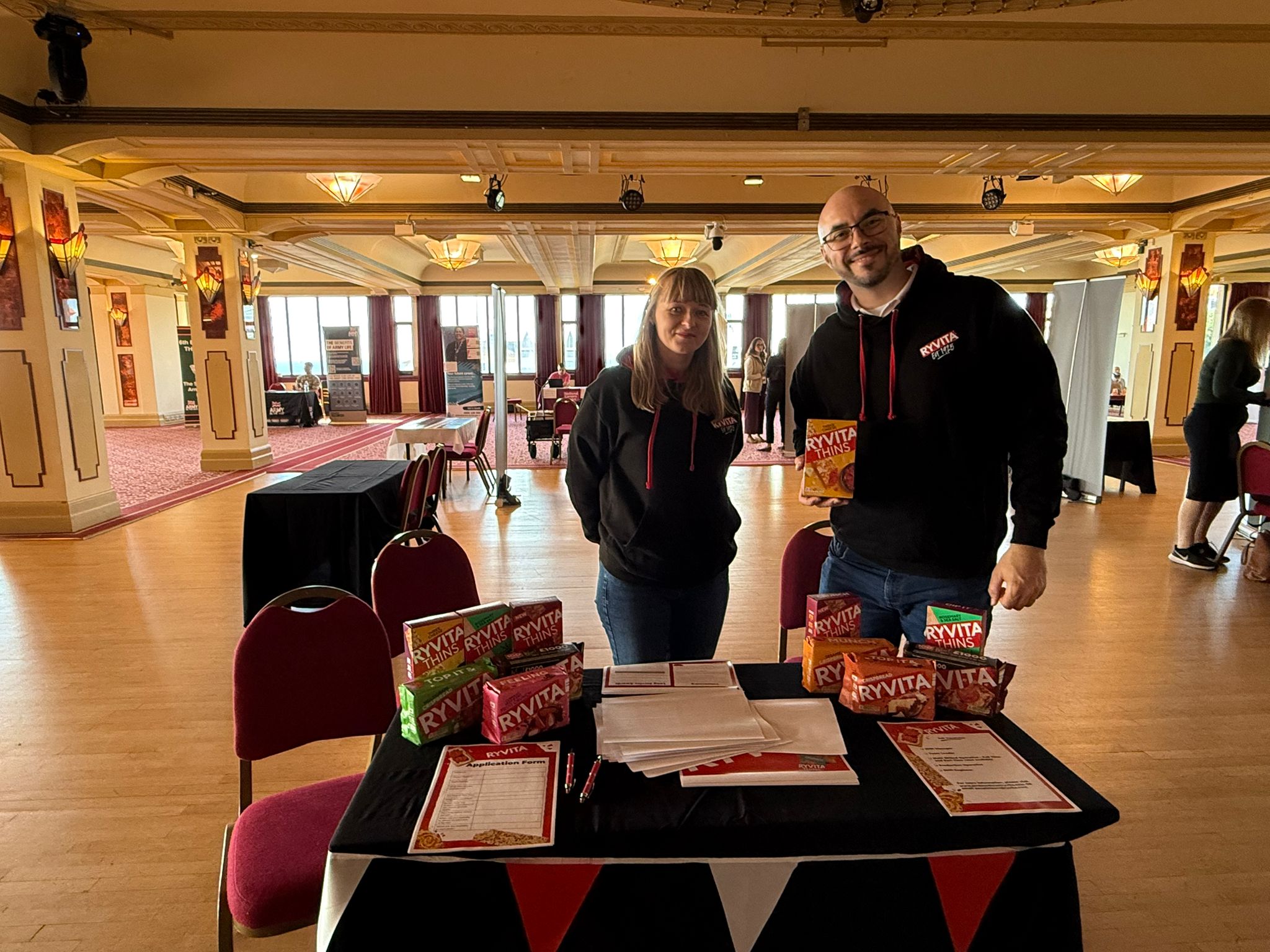 Ryvita at our event in Bournemouth