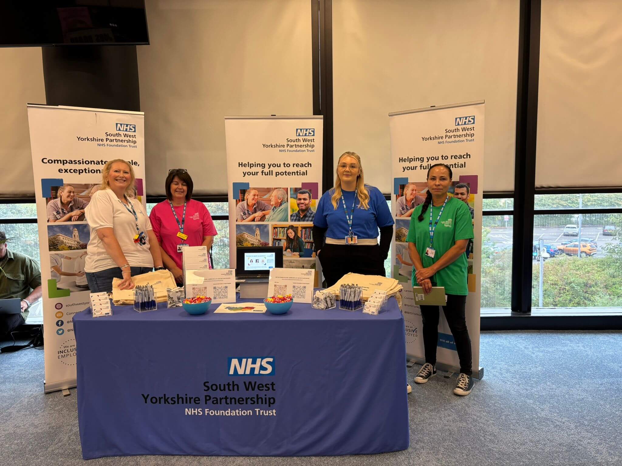 South West Yorkshire Partnership NHS Foundation Trust at our event in Huddersfield