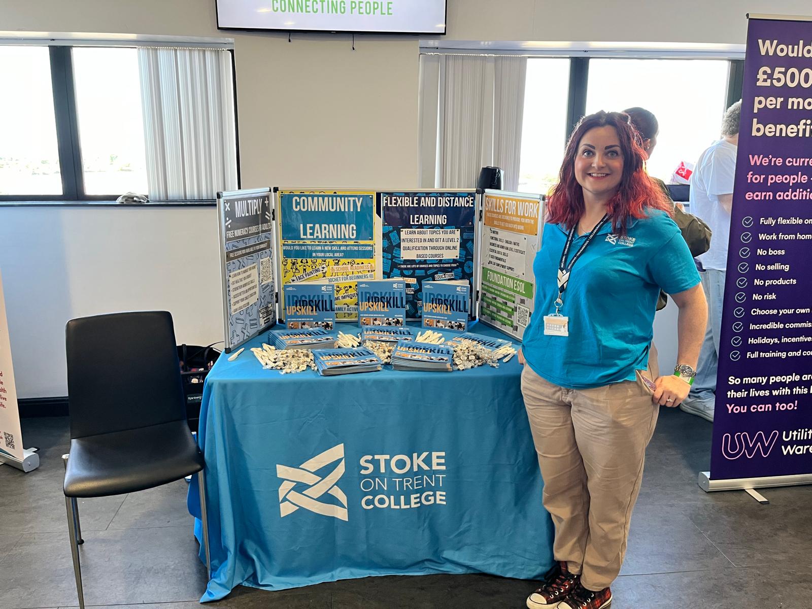 Stoke on Trent College at our event in Stoke-on-Trent