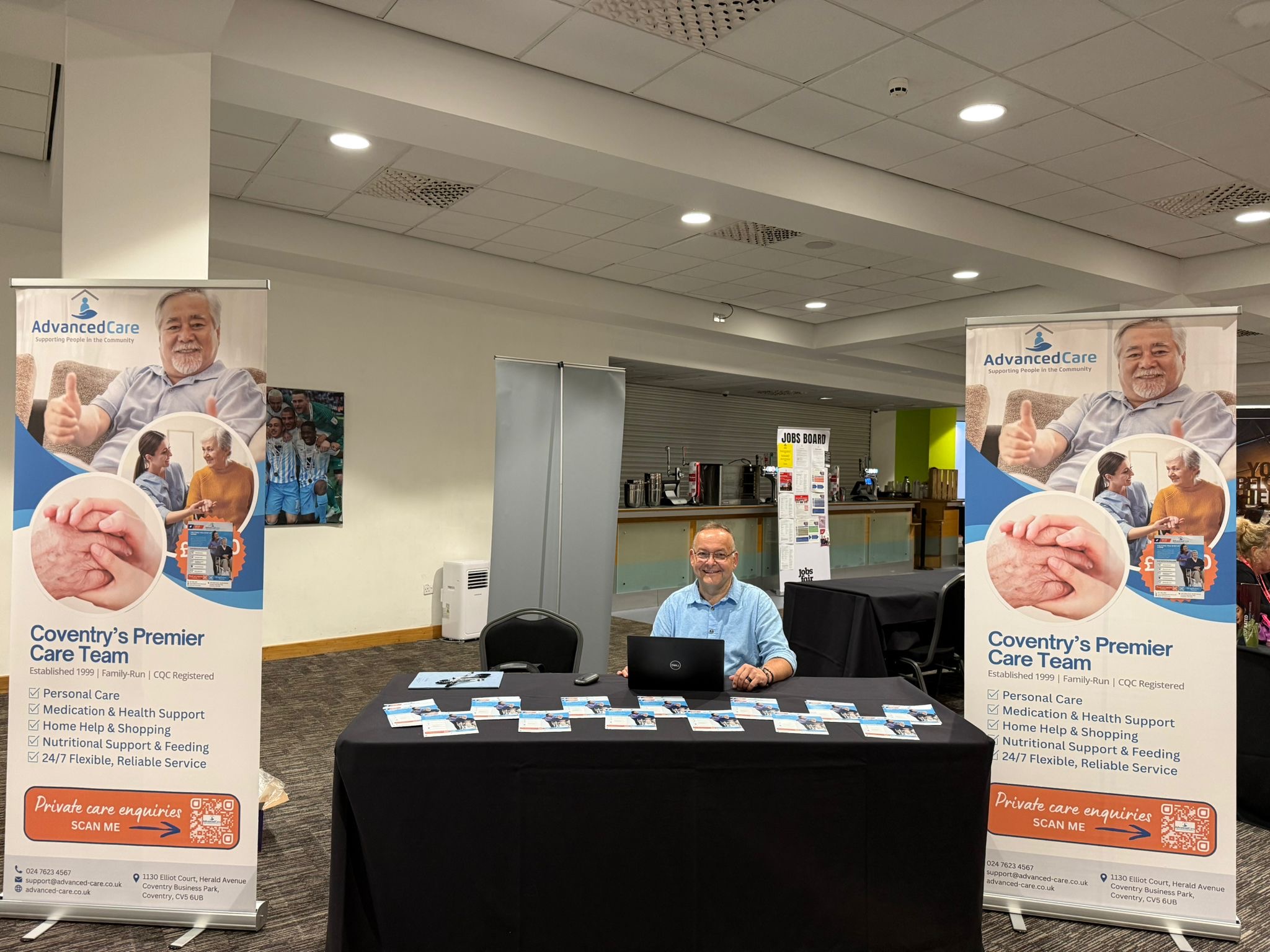 Advanced Care at our event in Coventry