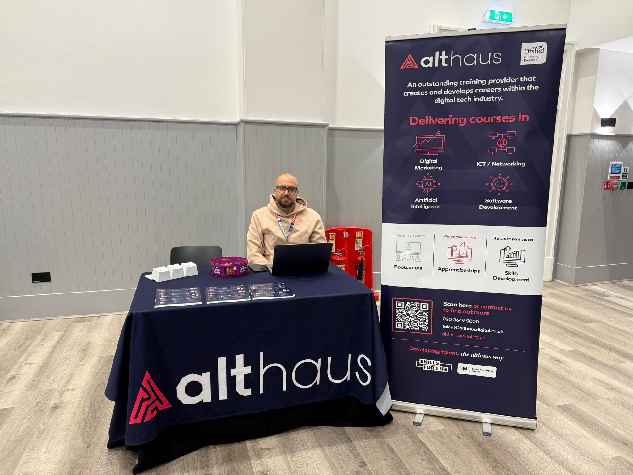 Althaus Digital at our event in Birmingham