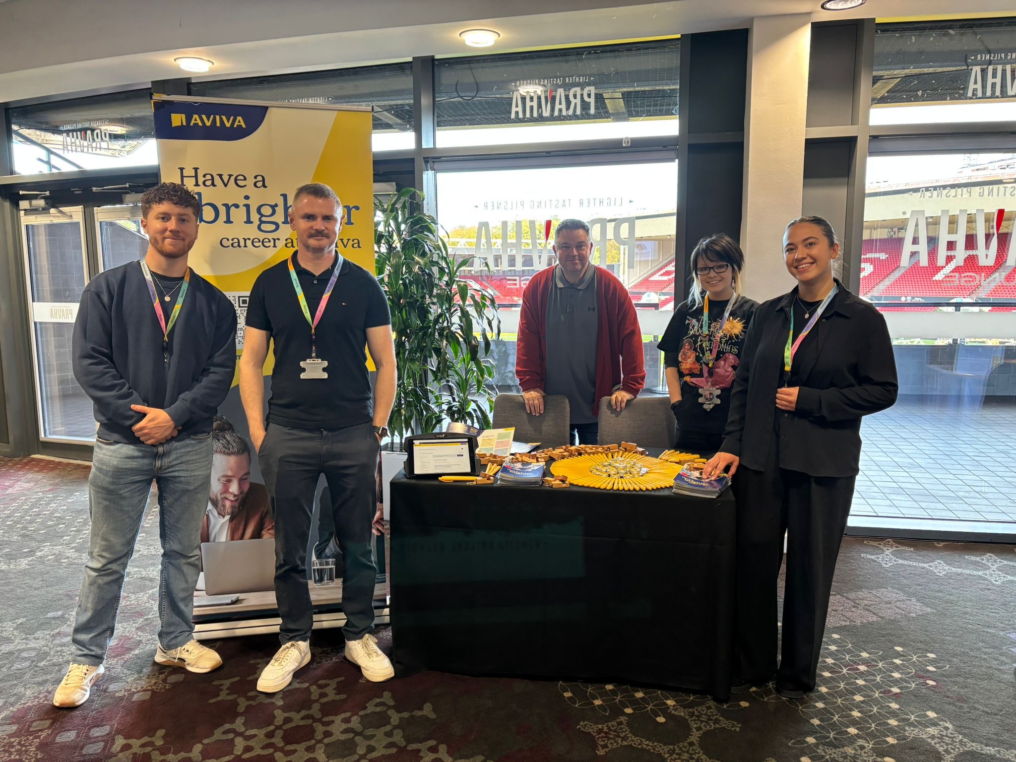 Aviva at our event in Bristol