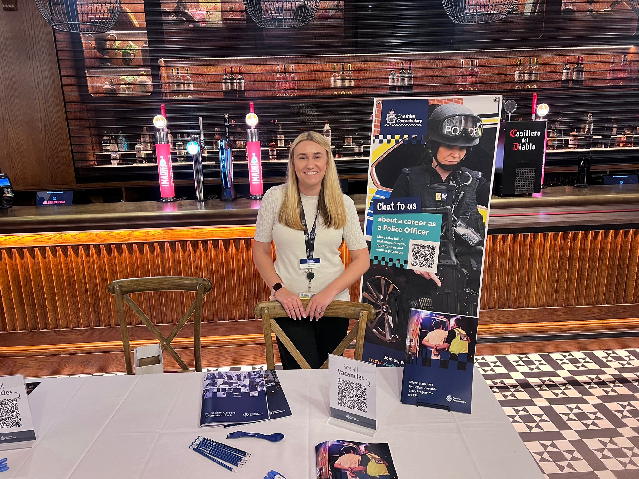 Cheshire Police at our event in Manchester