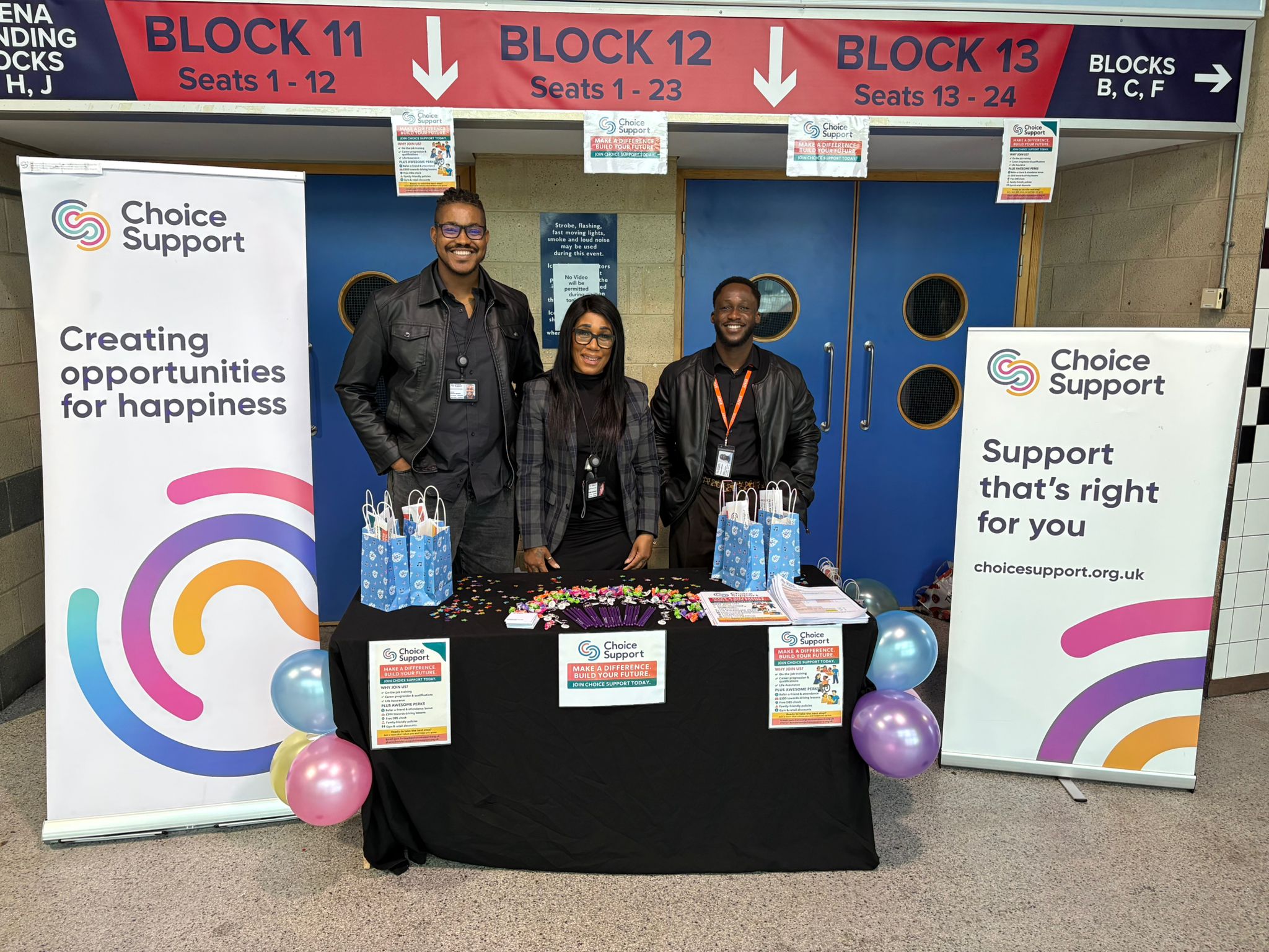 Choice Support at our event in Nottingham