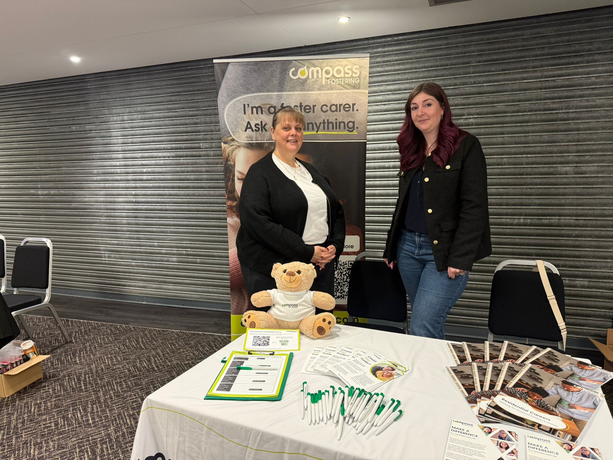 Compass Fostering at our event in Derby