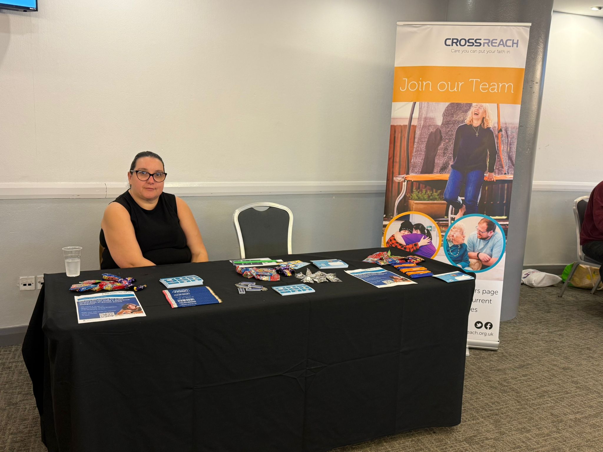 Cross Reach at our event in Glasgow