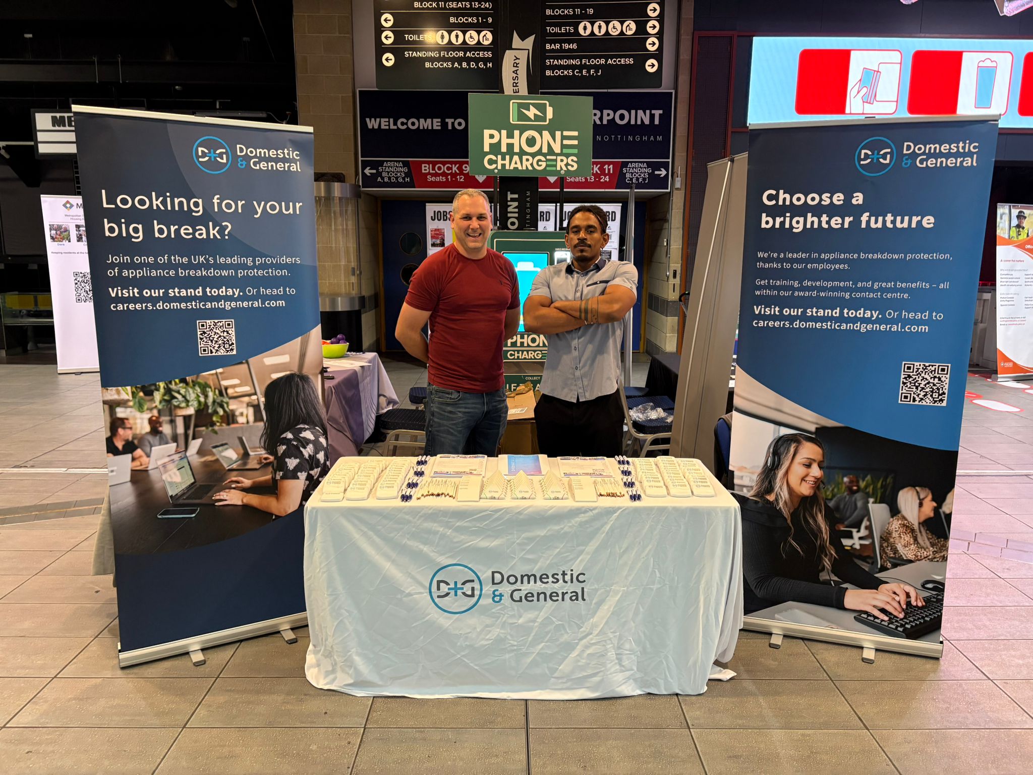 Domestic & General at our event in Nottingham