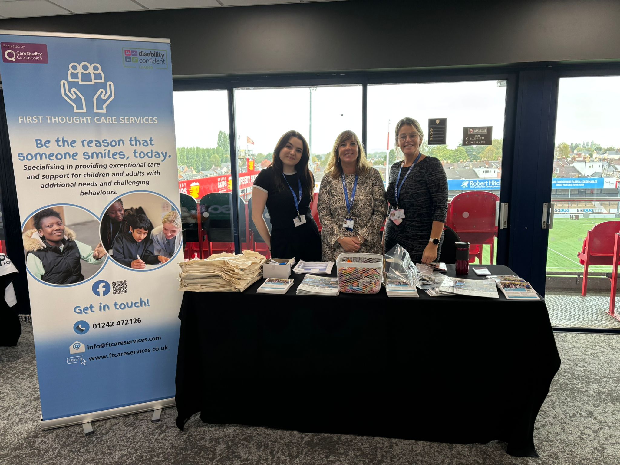 First Thought Care Services at our event in Gloucester & Cheltenham