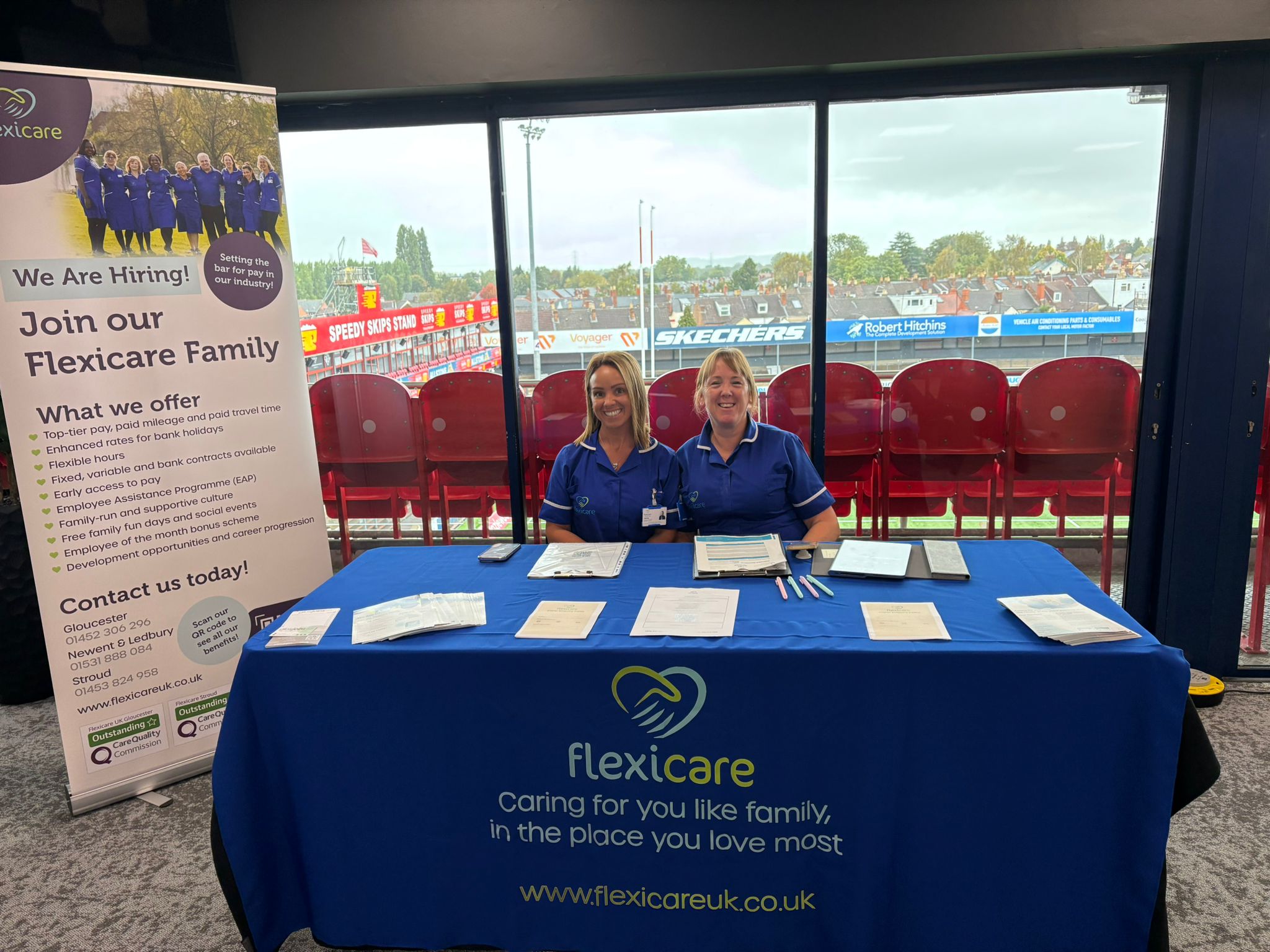 Flexicare UK at our event in Gloucester & Cheltenham