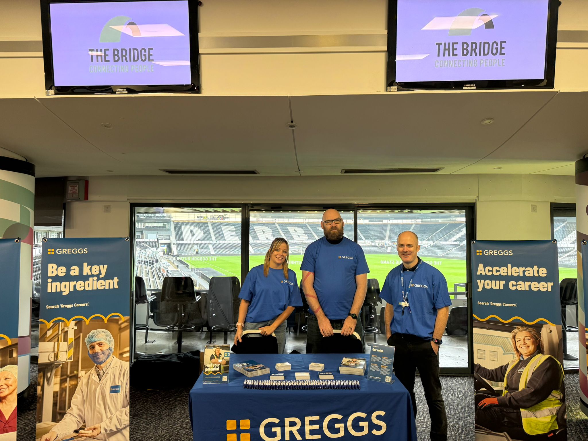 Greggs at our event in Derby