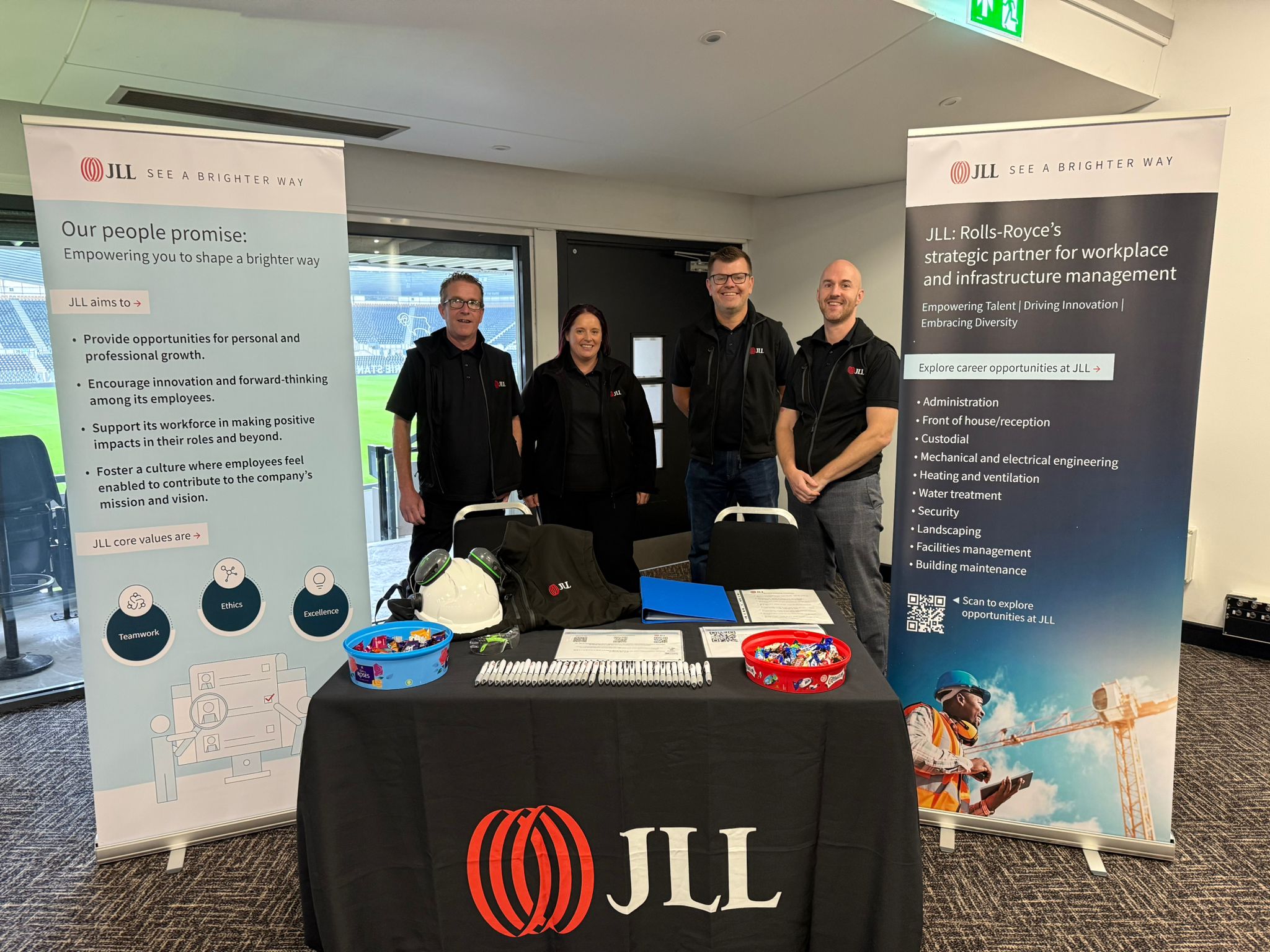 JLL at our event in Derby