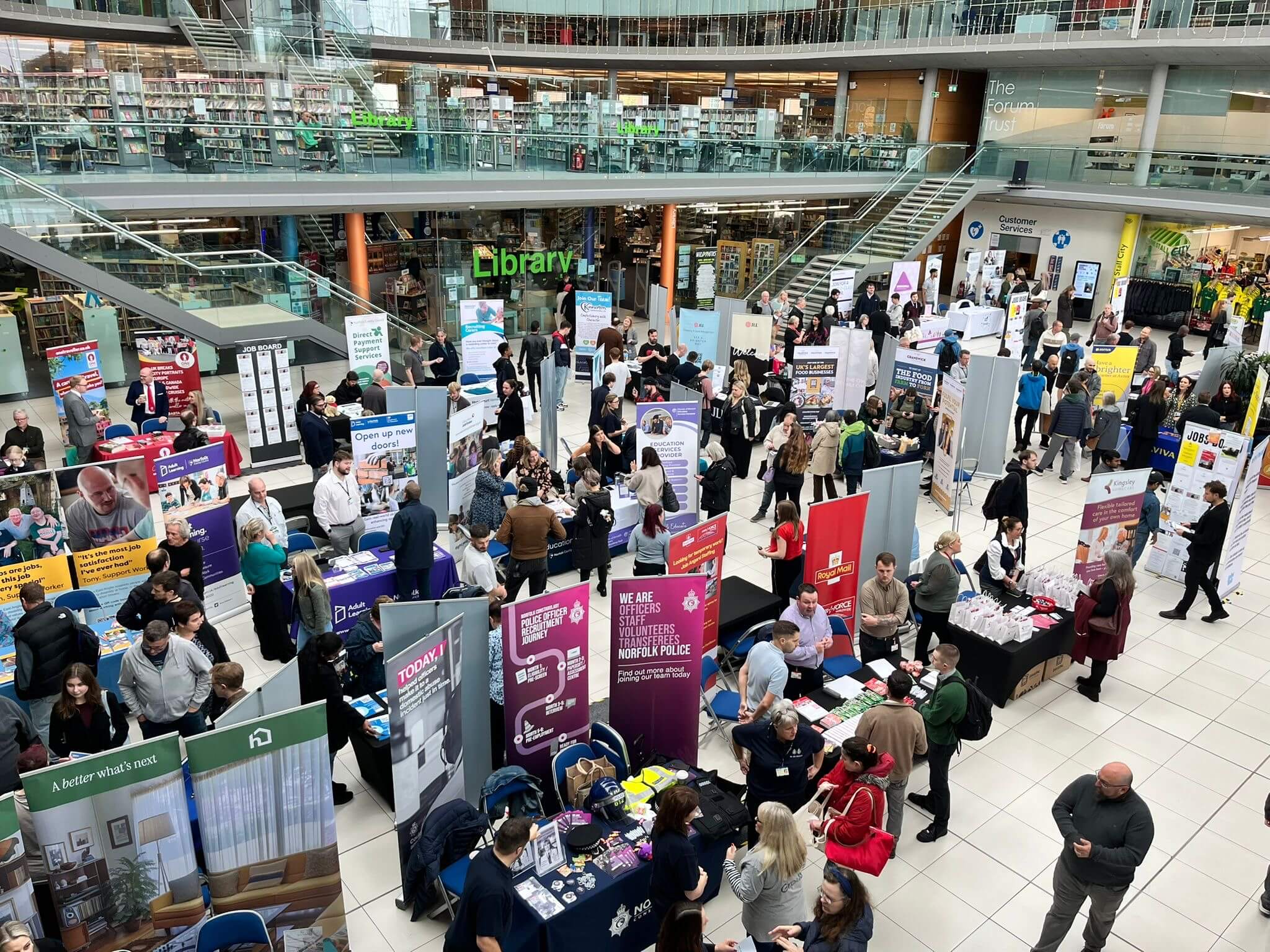 Norwich Jobs Fair - October 2025 Norwich Jobs Fair - October 2025