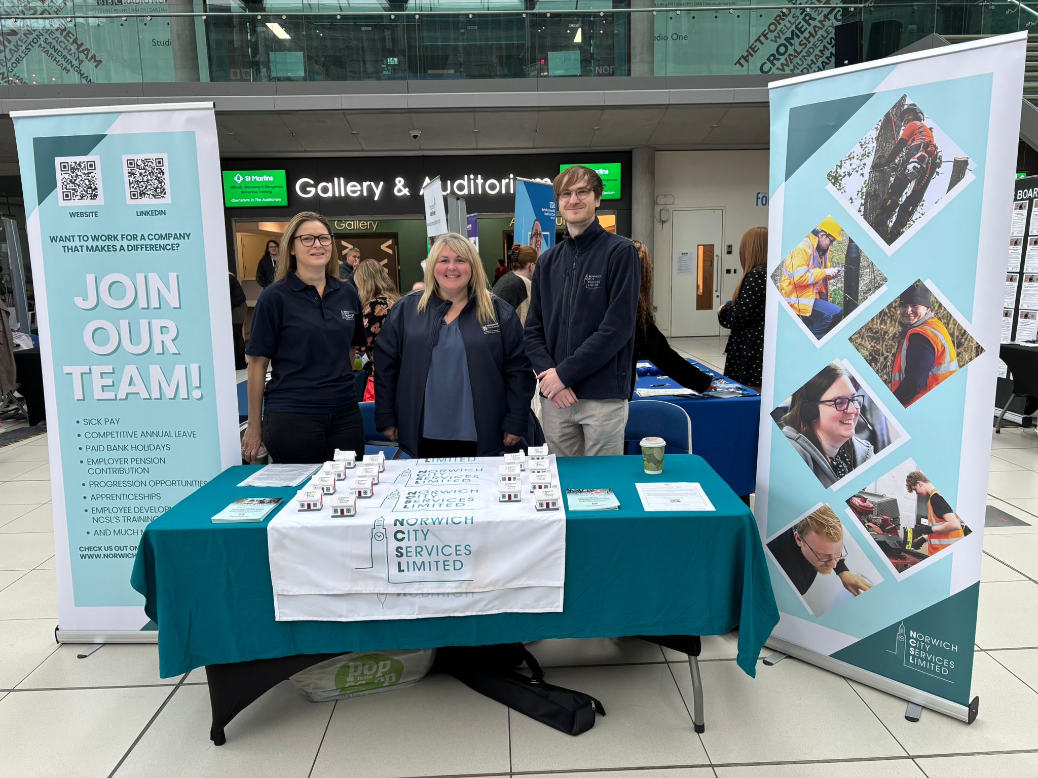 Norwich City Services Ltd at our event in Norwich