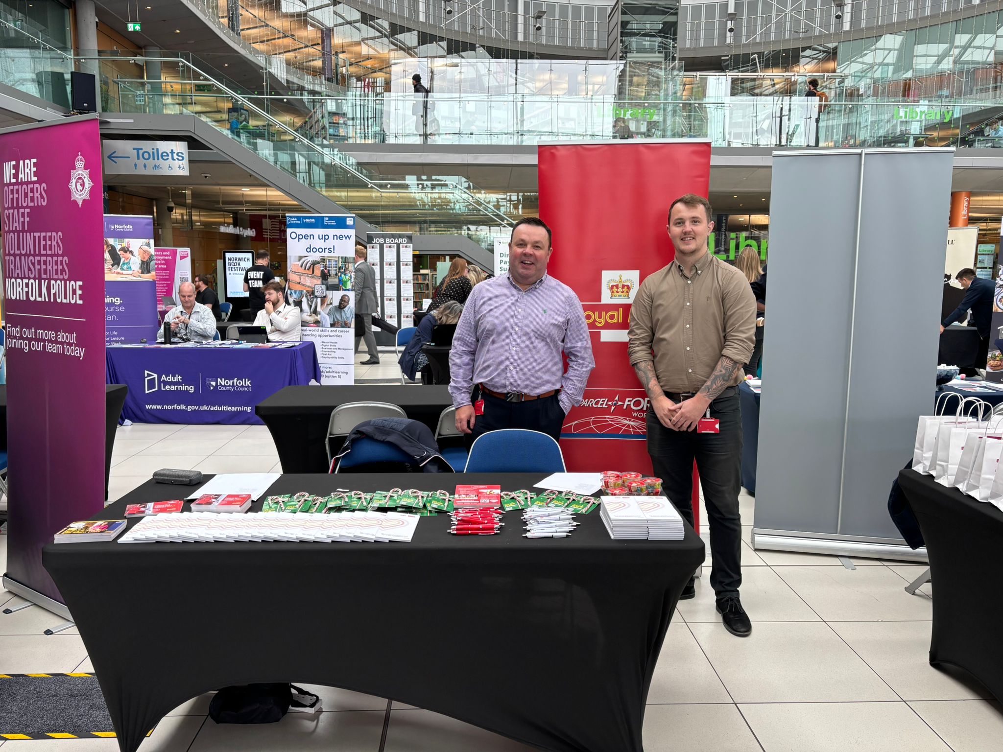 Royal Mail at our event in Norwich