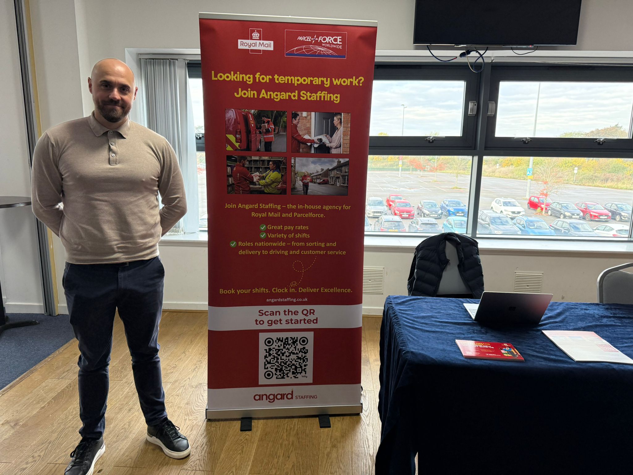 Royal Mail at our event in Colchester