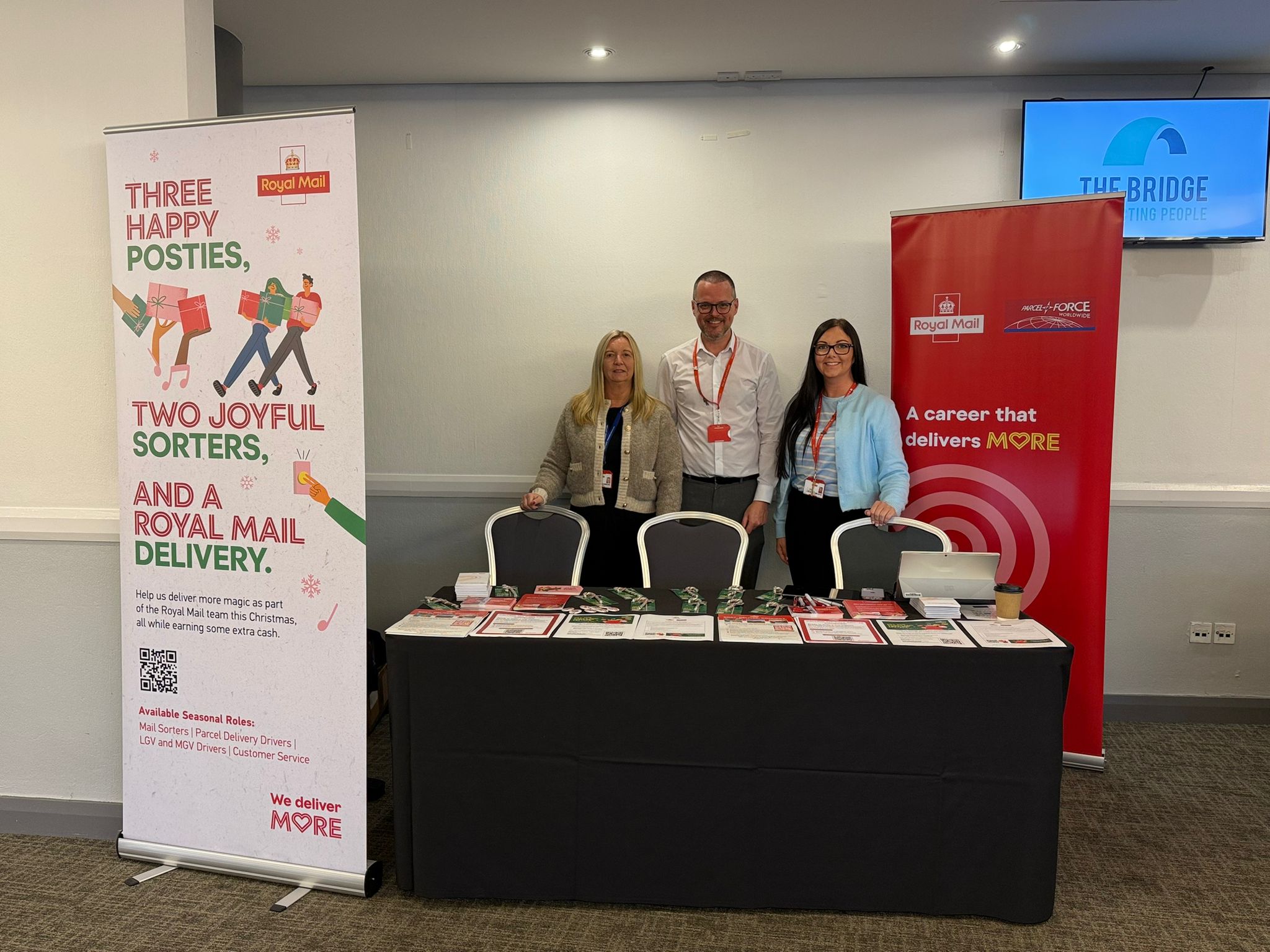 Royal Mail at our event in Glasgow
