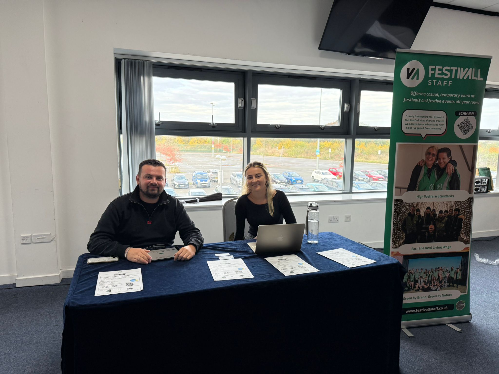 The Occasional Group at our event in Colchester