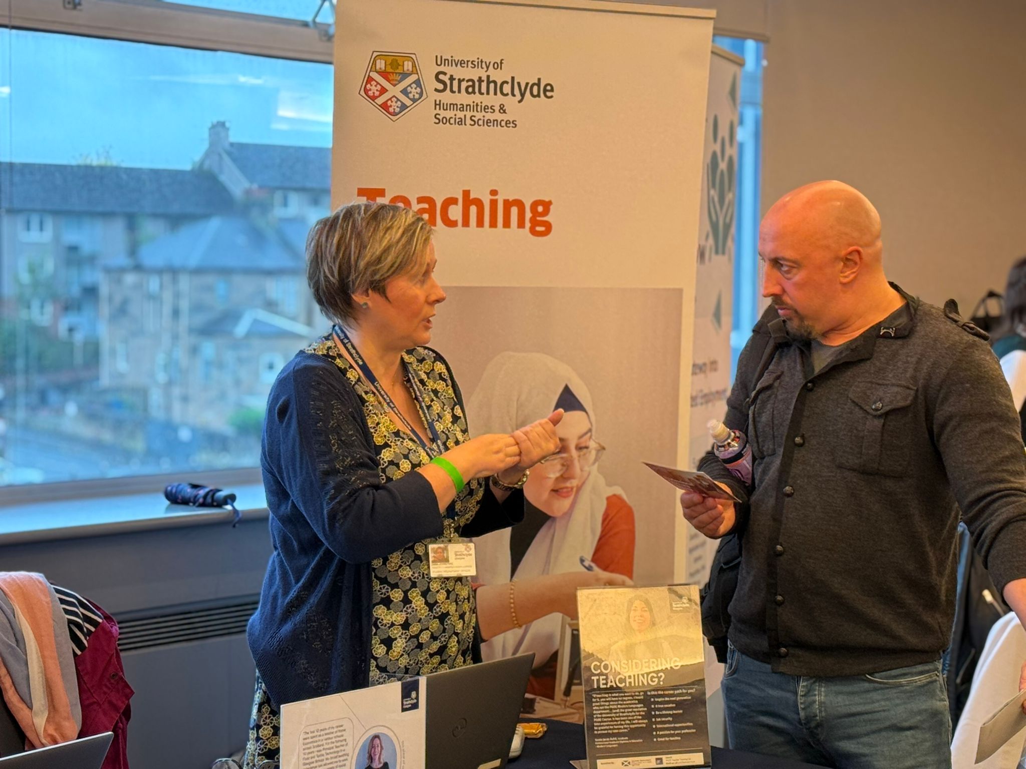 University of Strathclyde at our event in Glasgow
