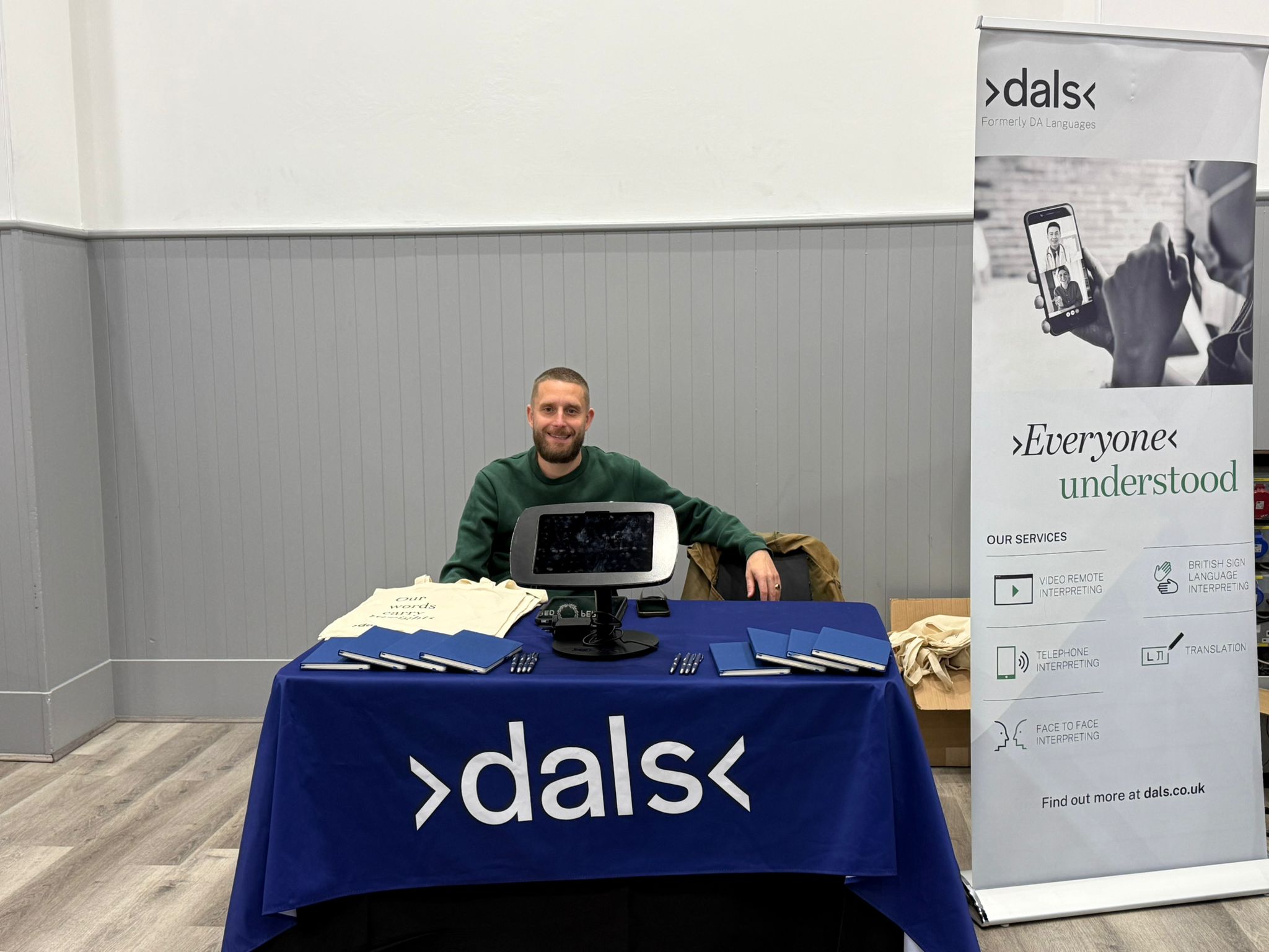 Dals at our event in Birmingham