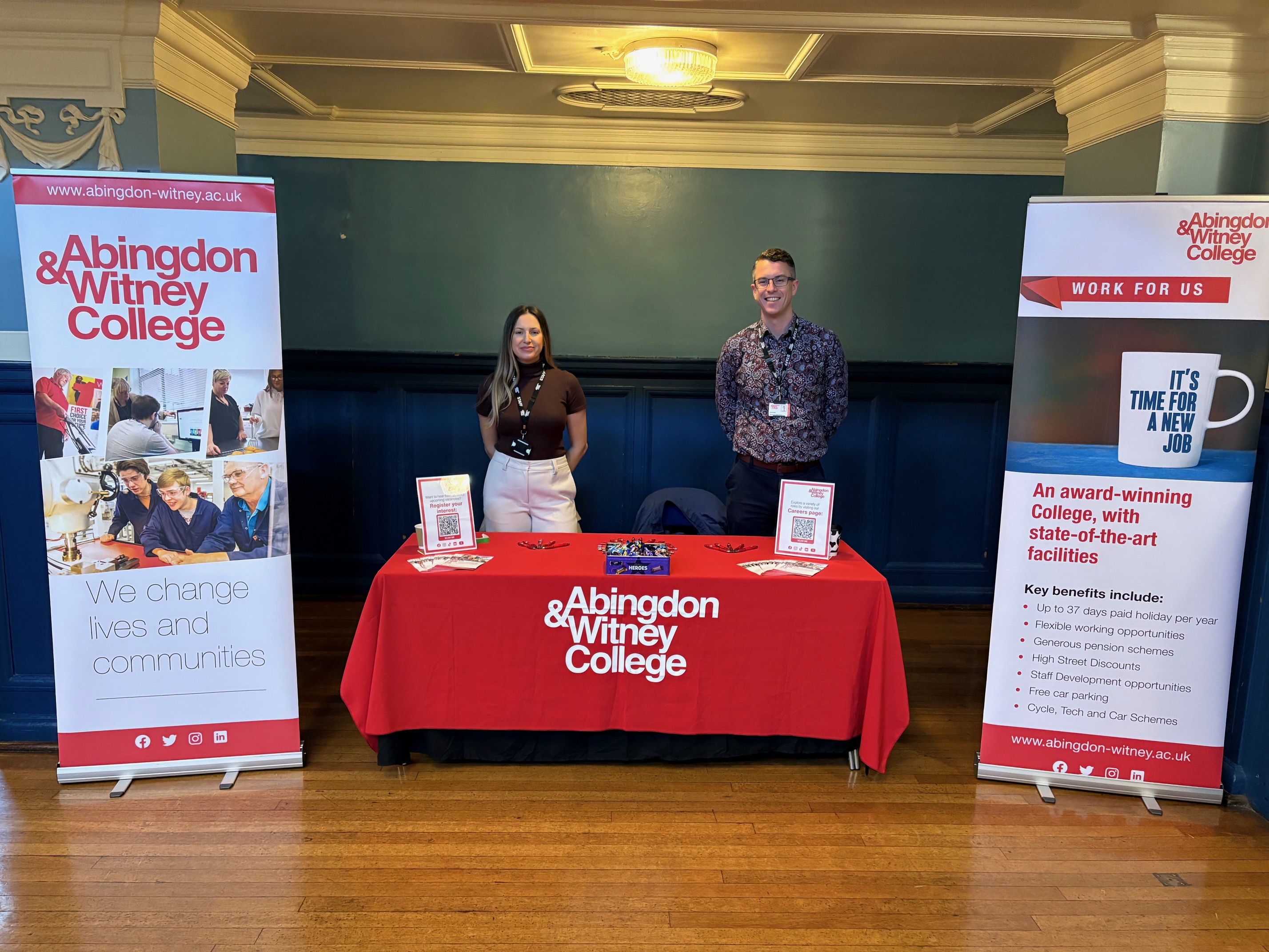 Abingdon & Witney College at our event in Oxford